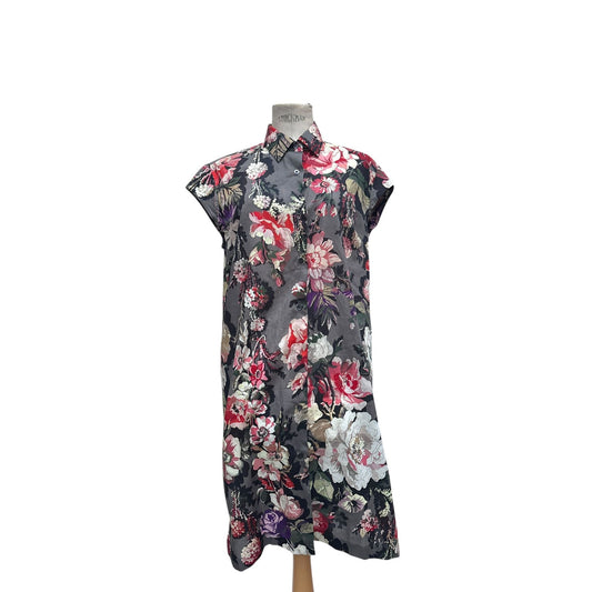 Floral Print Sleeveless Dress