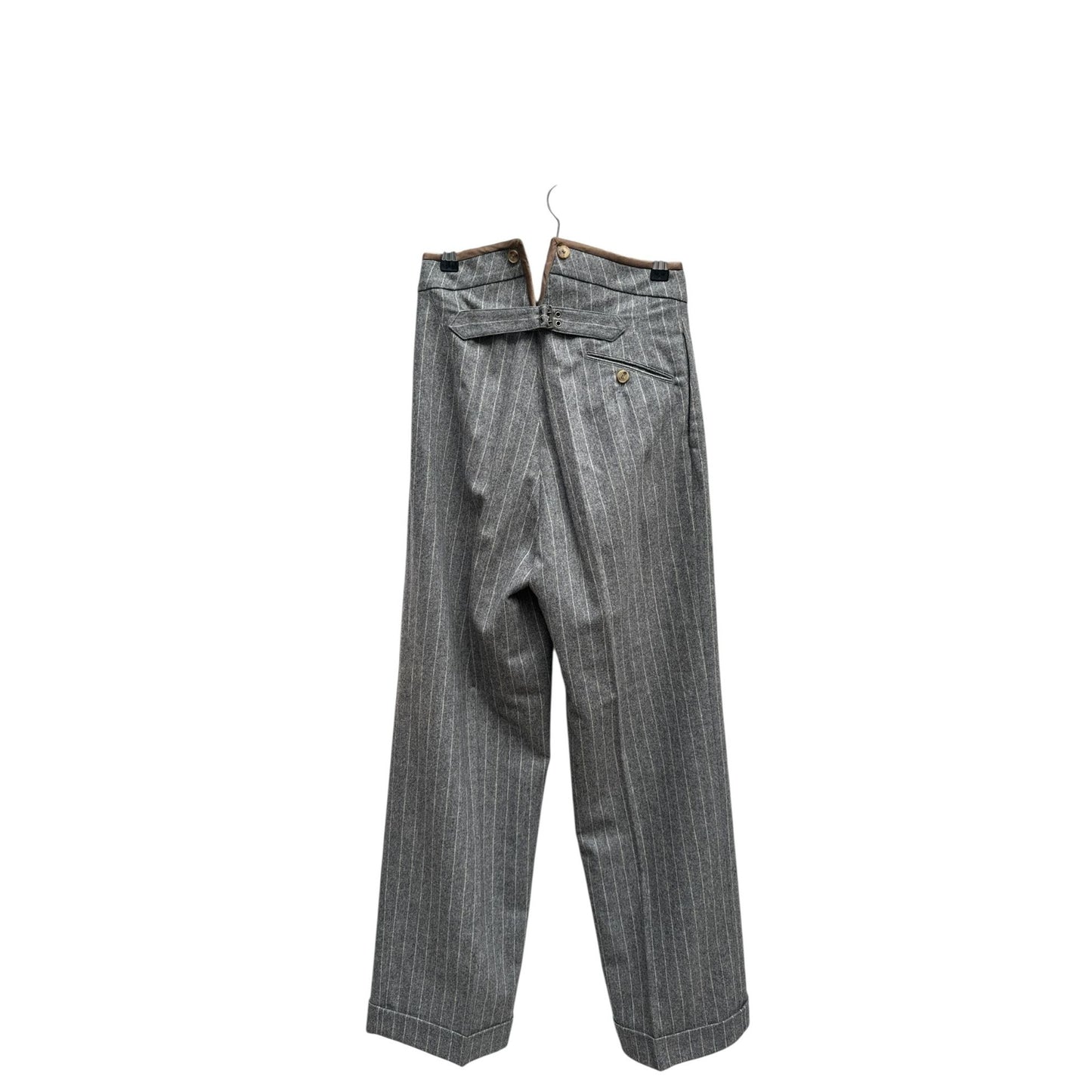 Jean Paul Gaultier
Fall/Winter 1988–1989 Grey Wool Pinstripe Suit
Size IT 40 / FR 36 / S