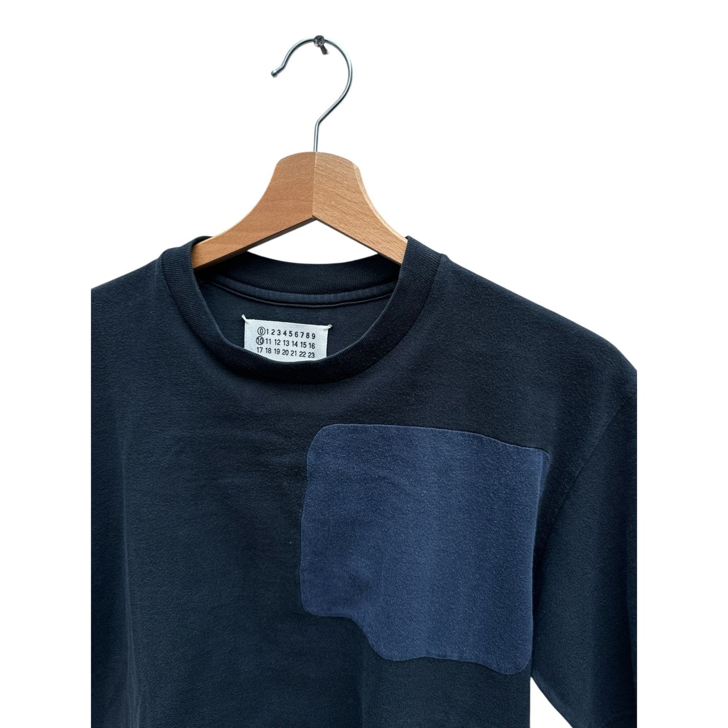 0 10 Artisanal Black Cotton T-shirt