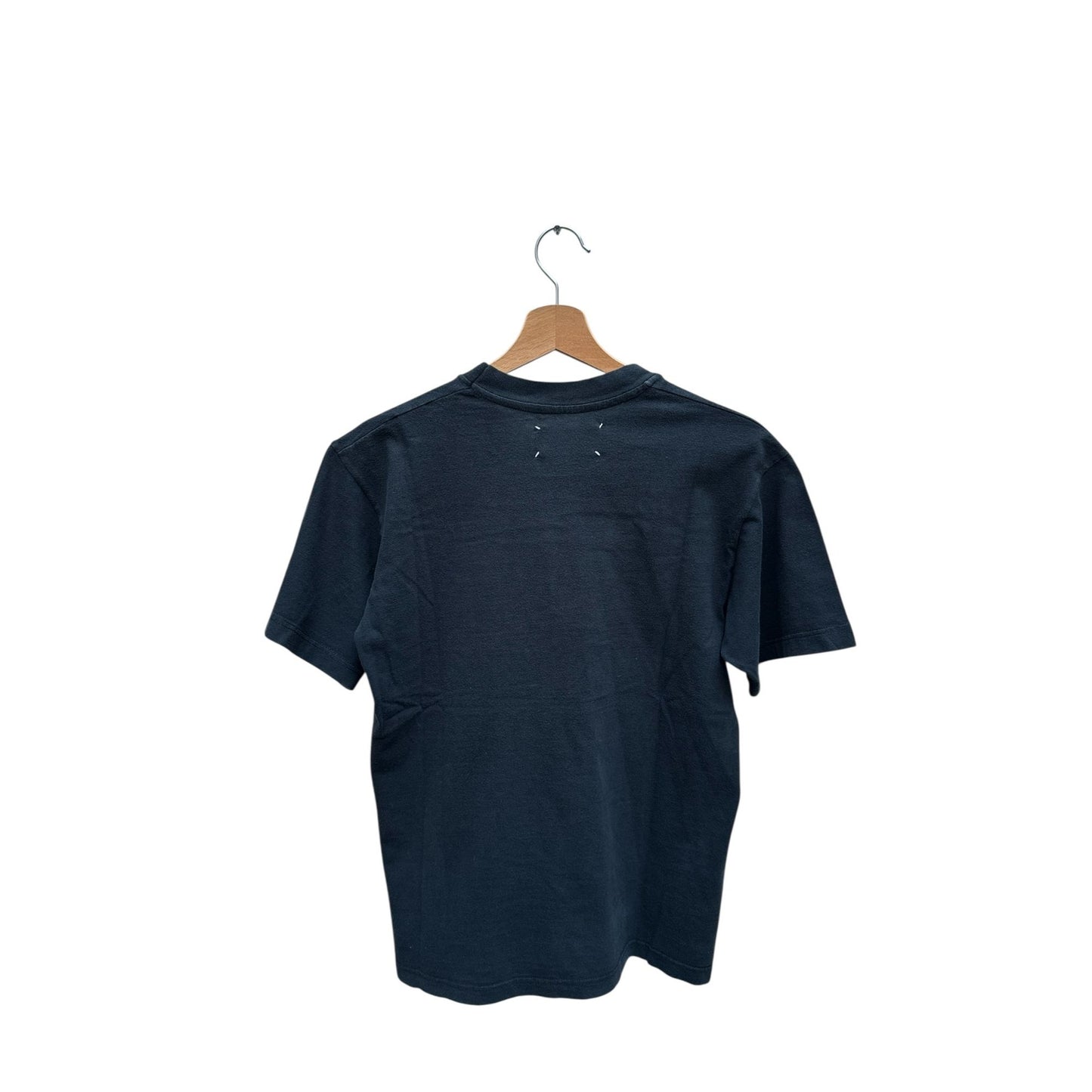 0 10 Artisanal Black Cotton T-shirt