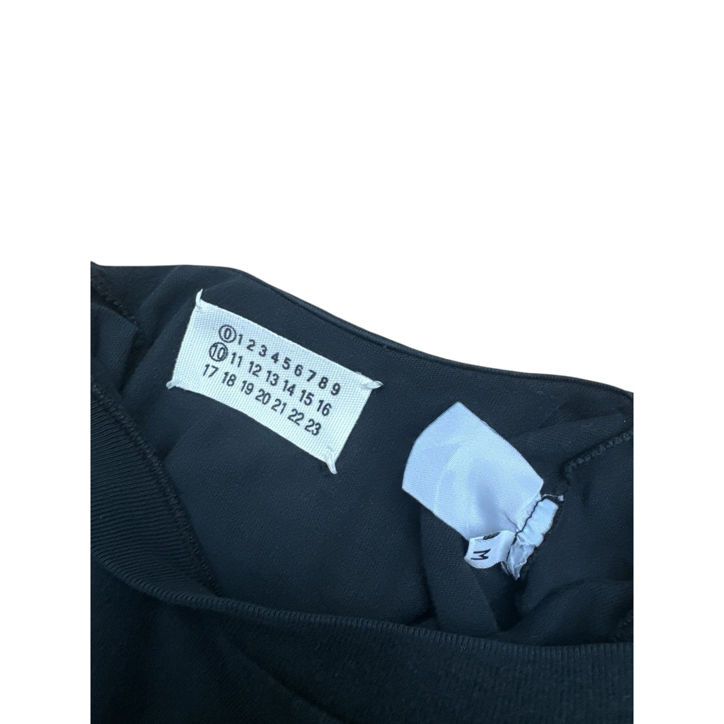 0 10 Artisanal Black Cotton T-shirt