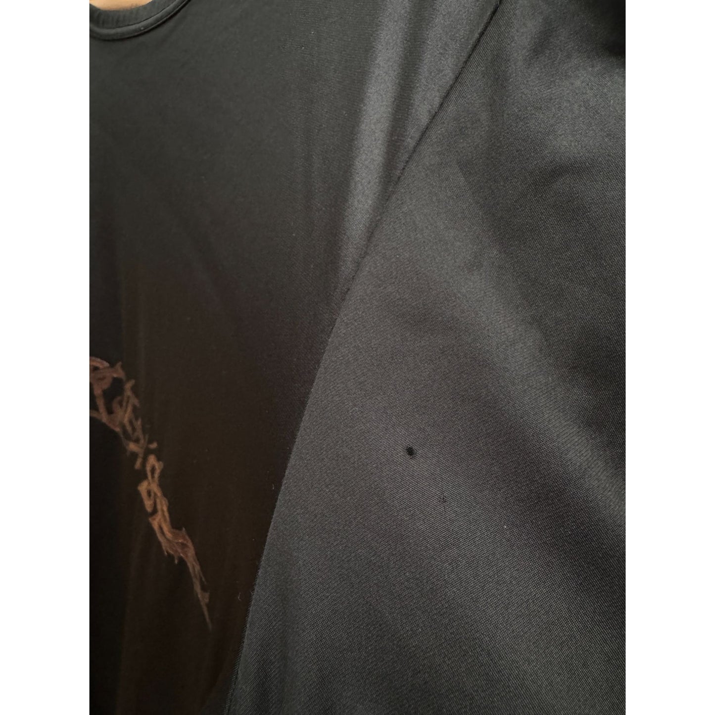 Vintage Black Longsleeves T-shirt