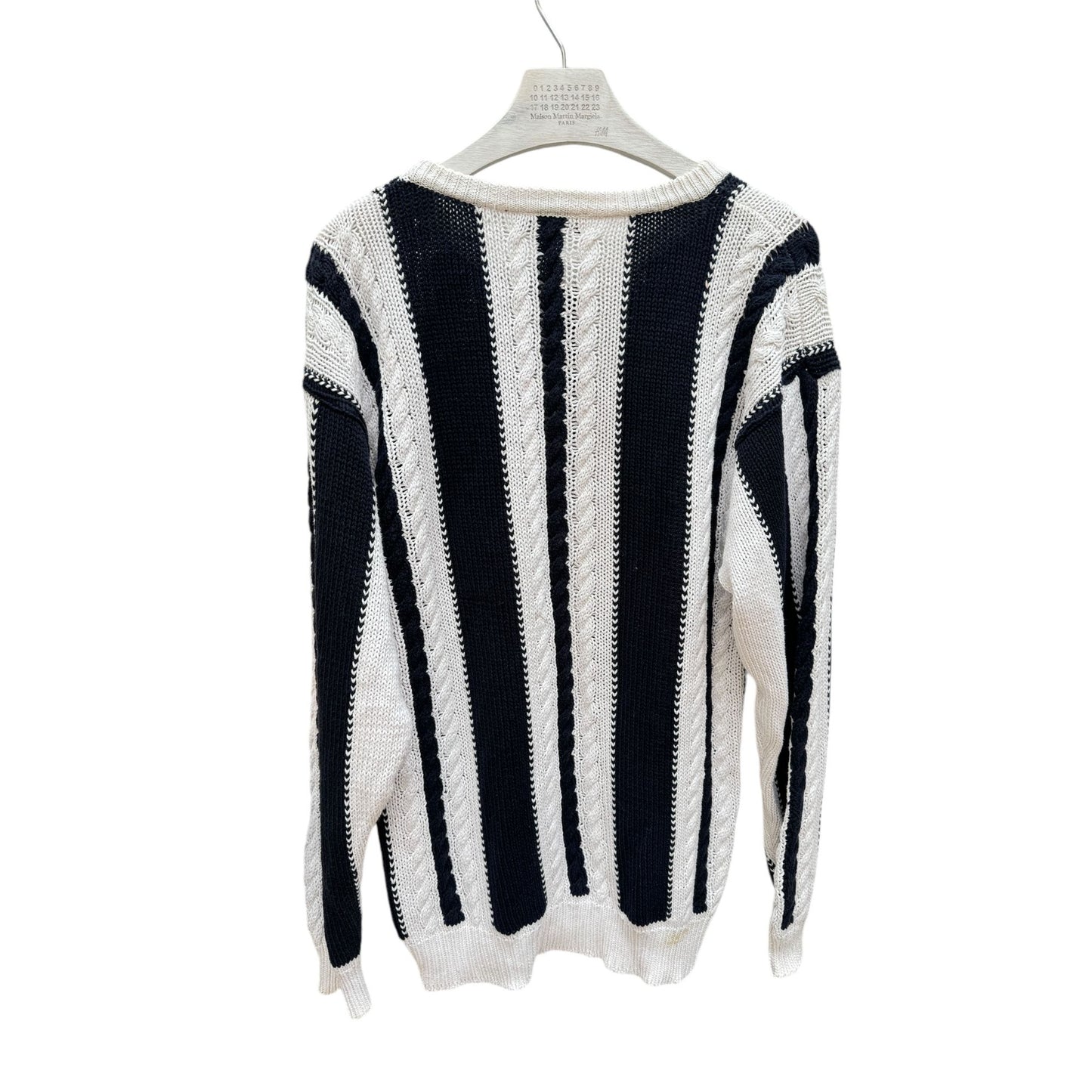 Heavy Cream / Black Knit