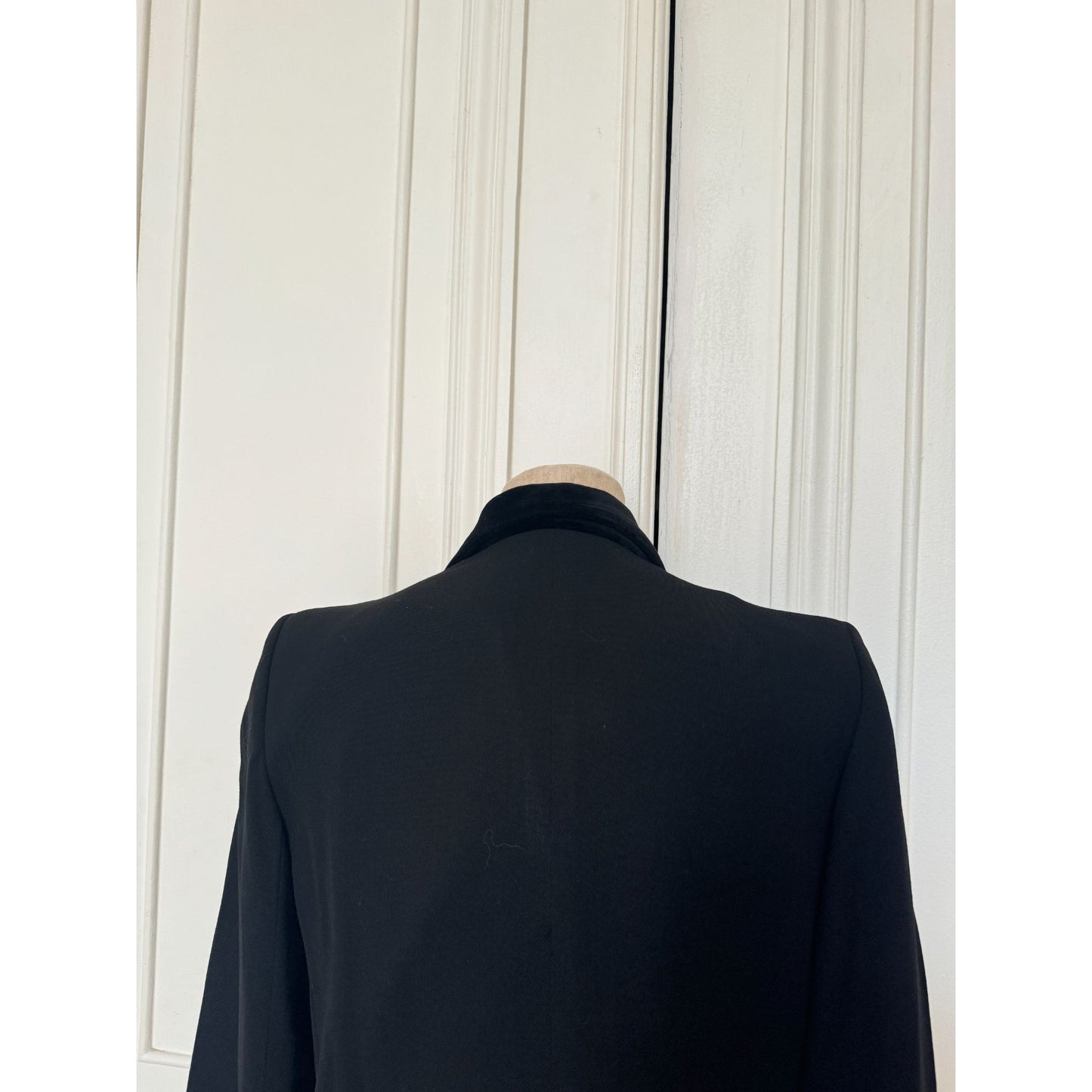 1987 Black Corduroy Blazer Jacket