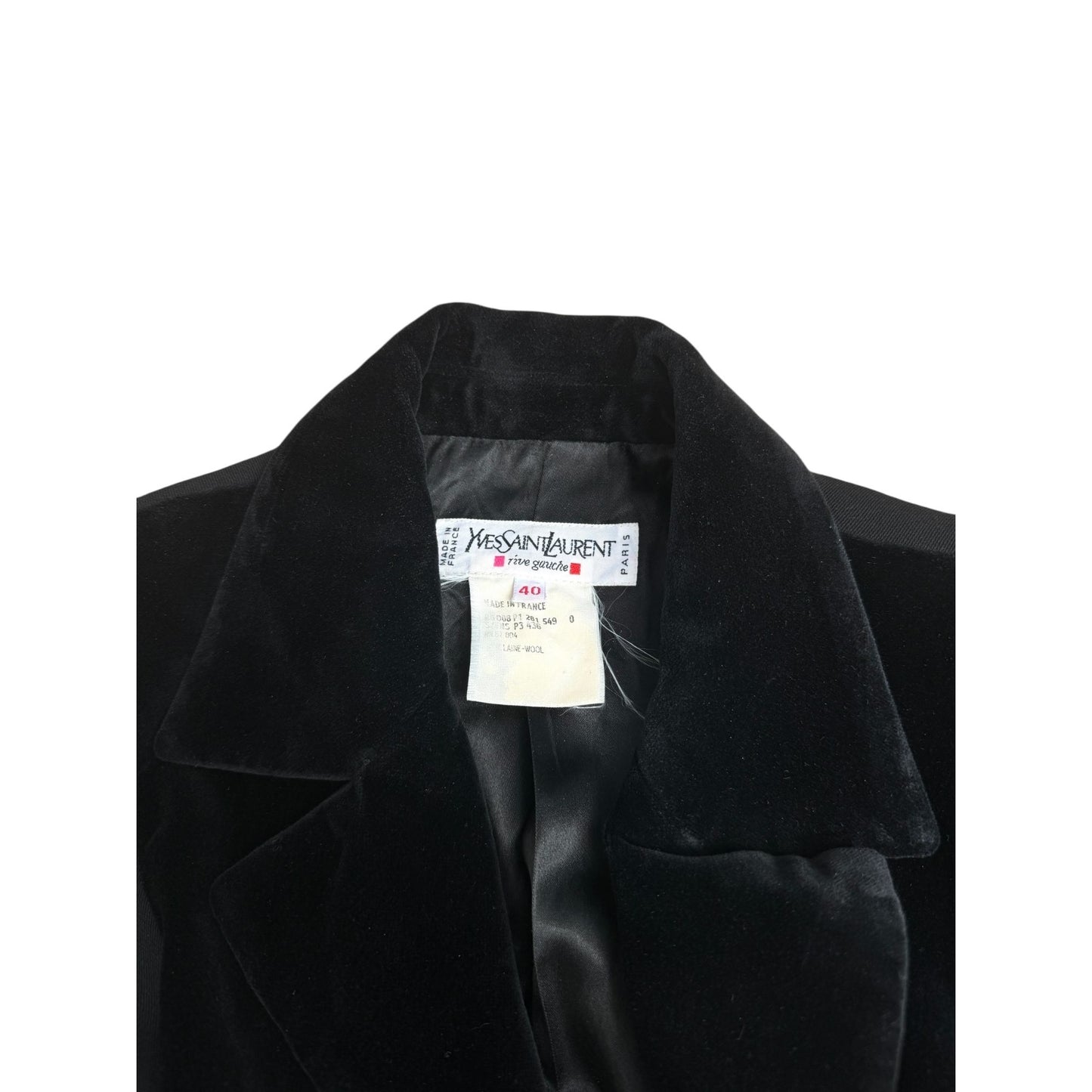 1987 Black Corduroy Blazer Jacket