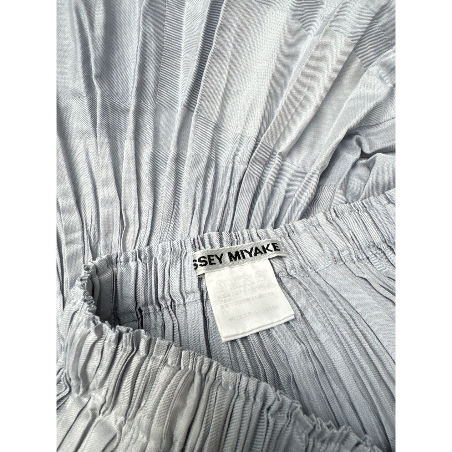 Grey Pleats Please Skirt