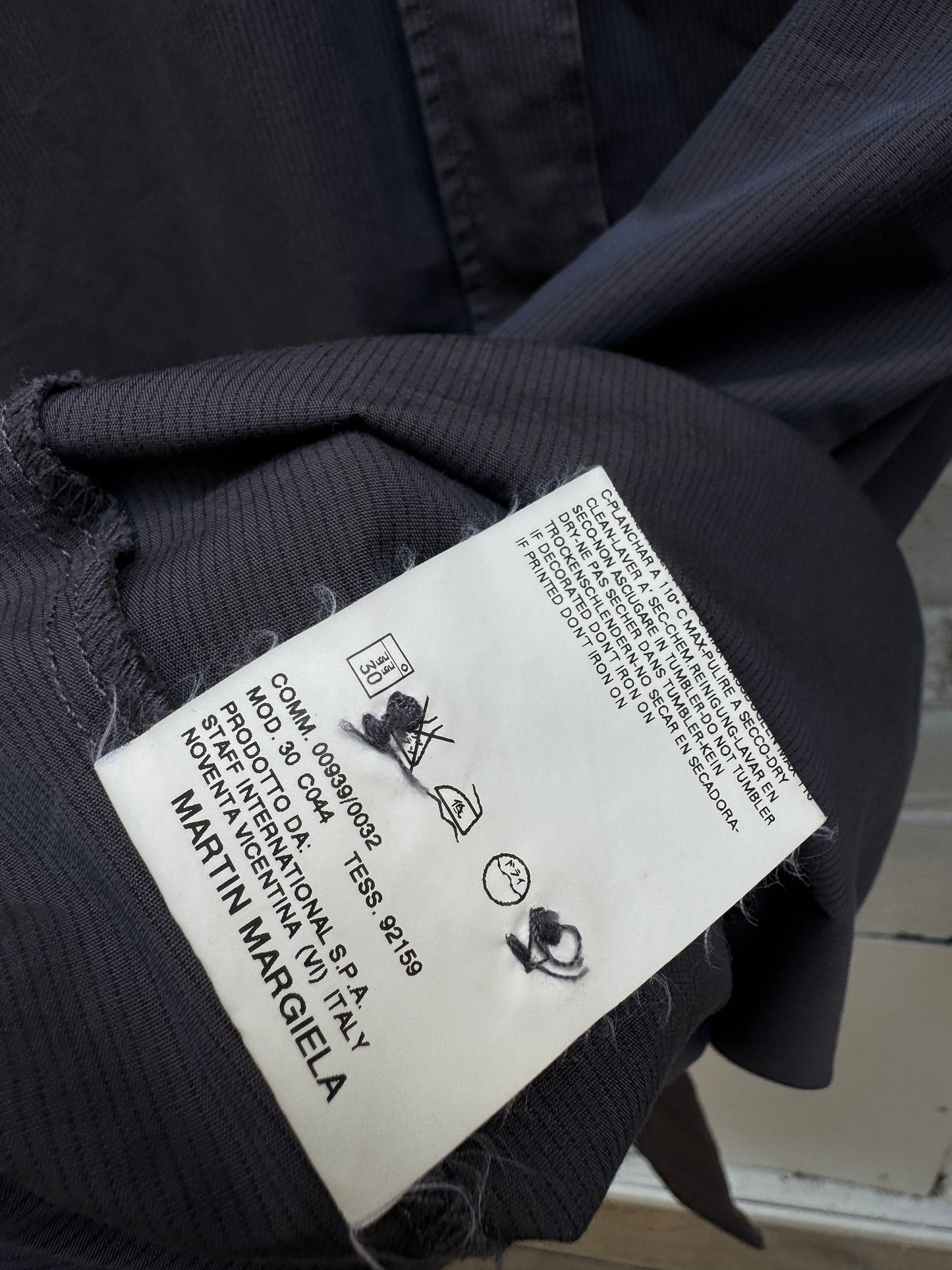 Fall / Winter 2003 Grey Cotton Shirt