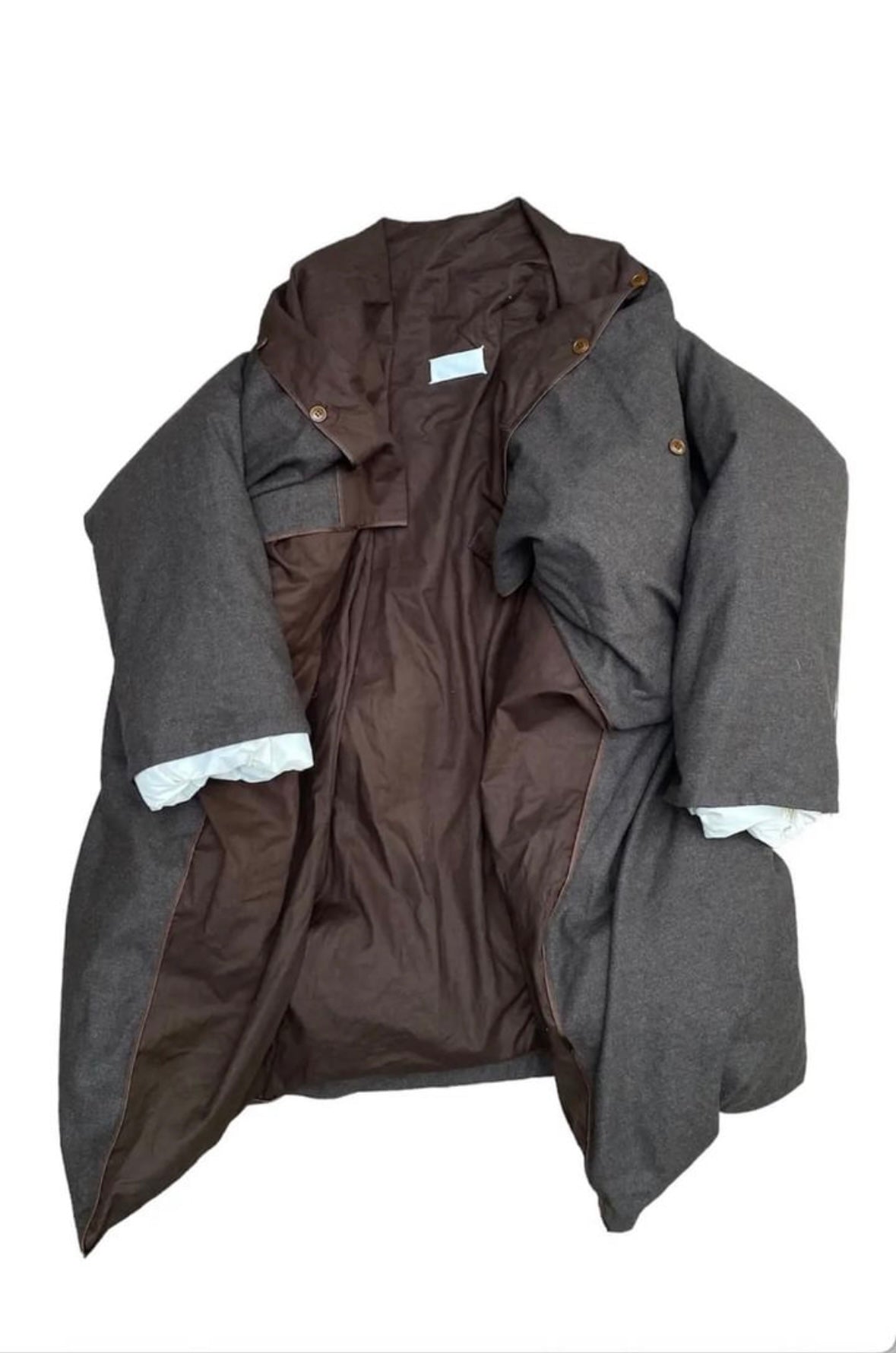 FW 2000 Brown Wool Duvet Cover + MMM H&M Duvet
