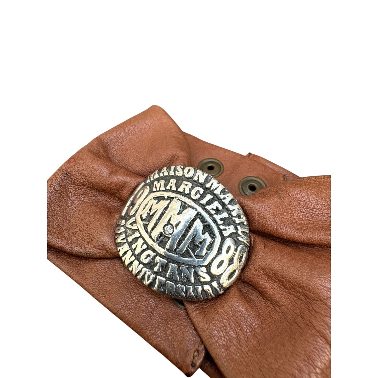 2008 Brown Leather Anniversary Bracelet