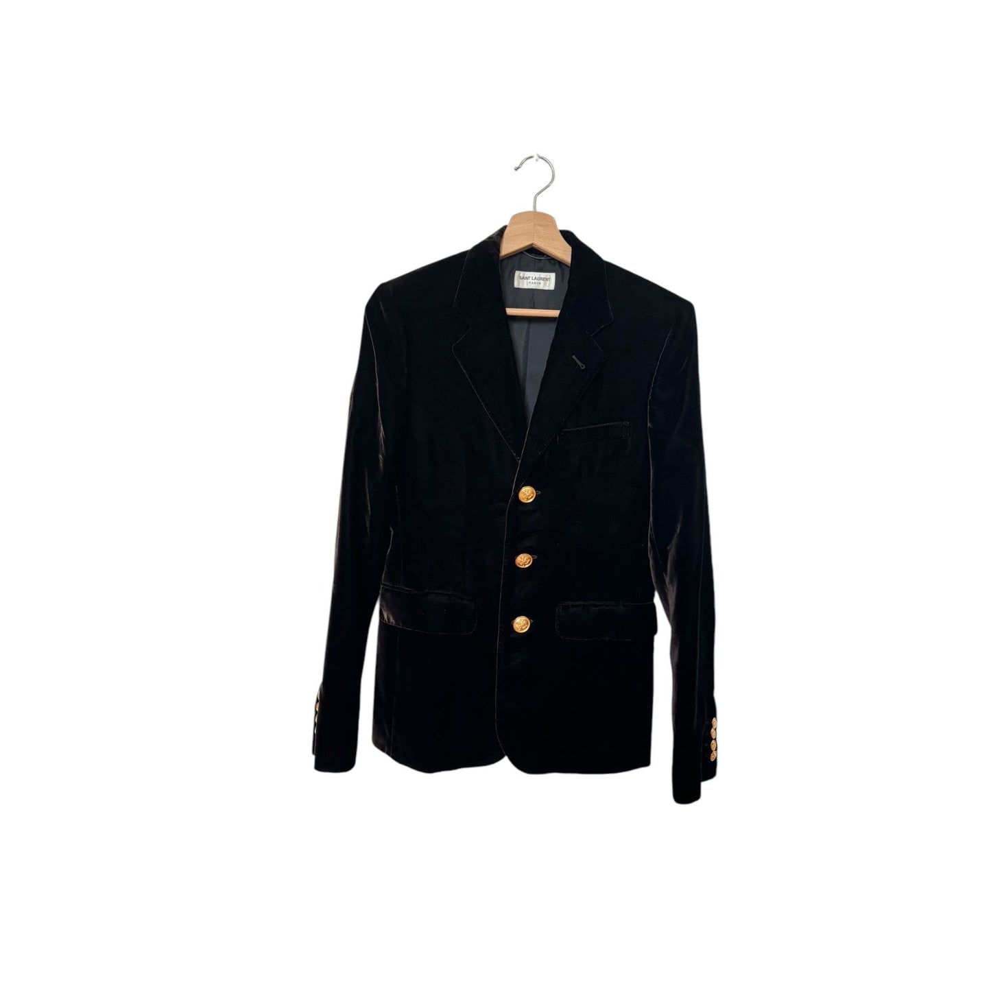 Hedi Slimane FW 2016 Velvet Blazer Jacket