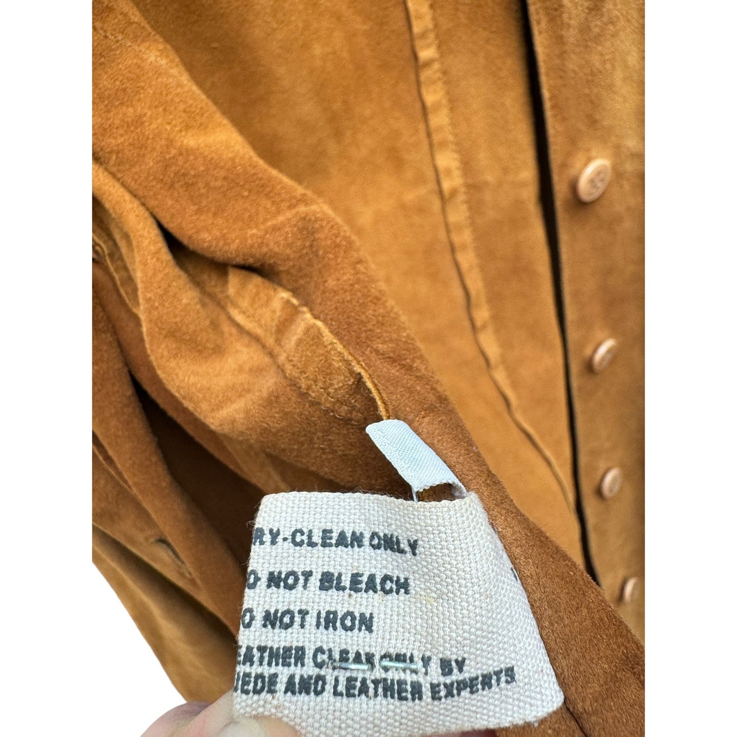 Brown Suede Overshirt