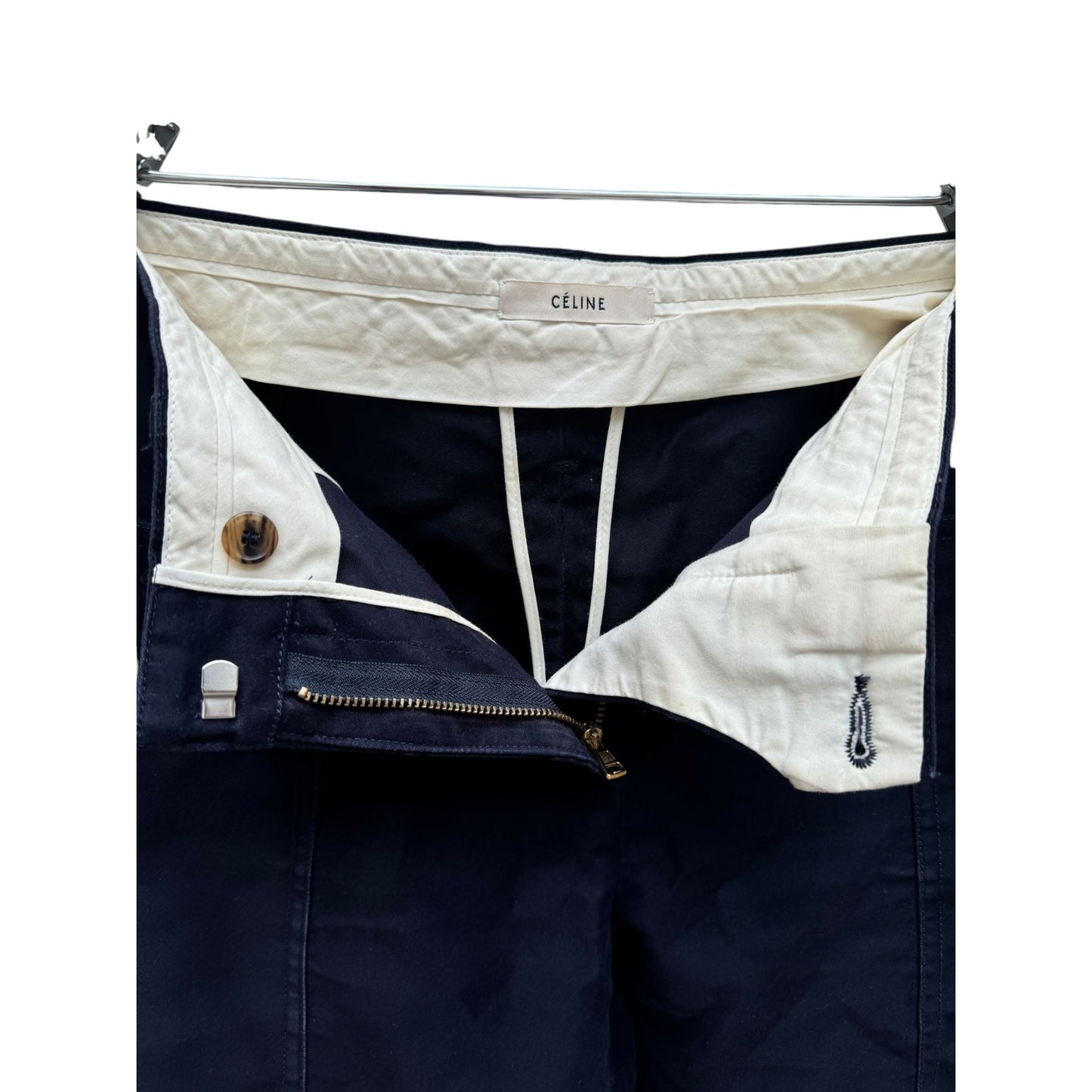 Phoebe Philo Navy Cargo Pants