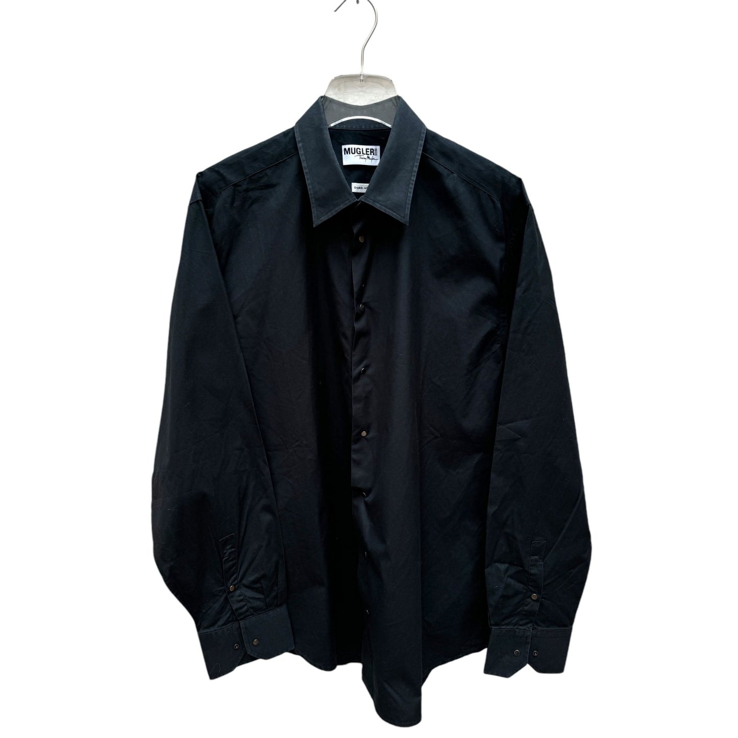 Vintage Black Cotton Shirt