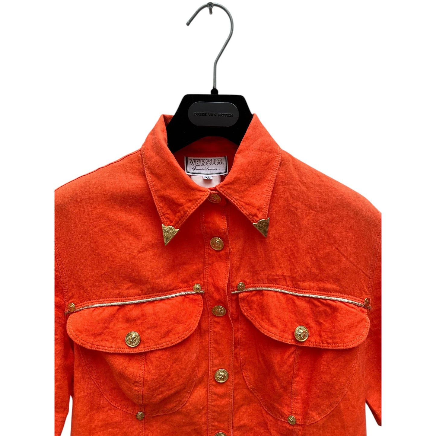 Vintage Versus Red Cotton Shirt