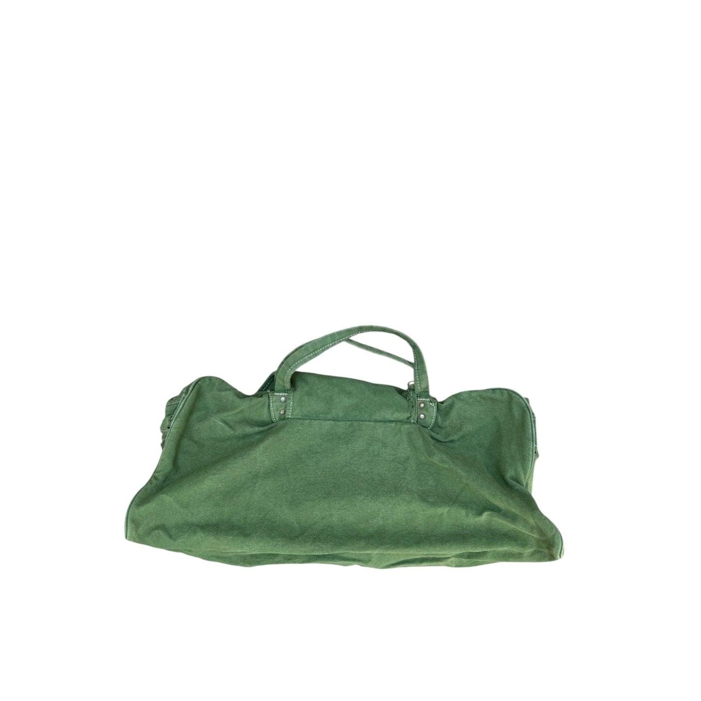 SS 2005 Military Kaki Denim Duffle Weekender Bag