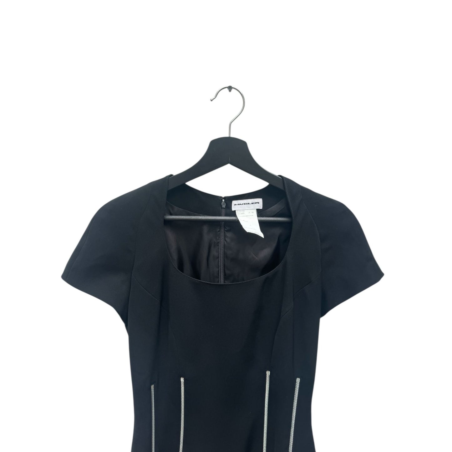 Sculptural Black Dress