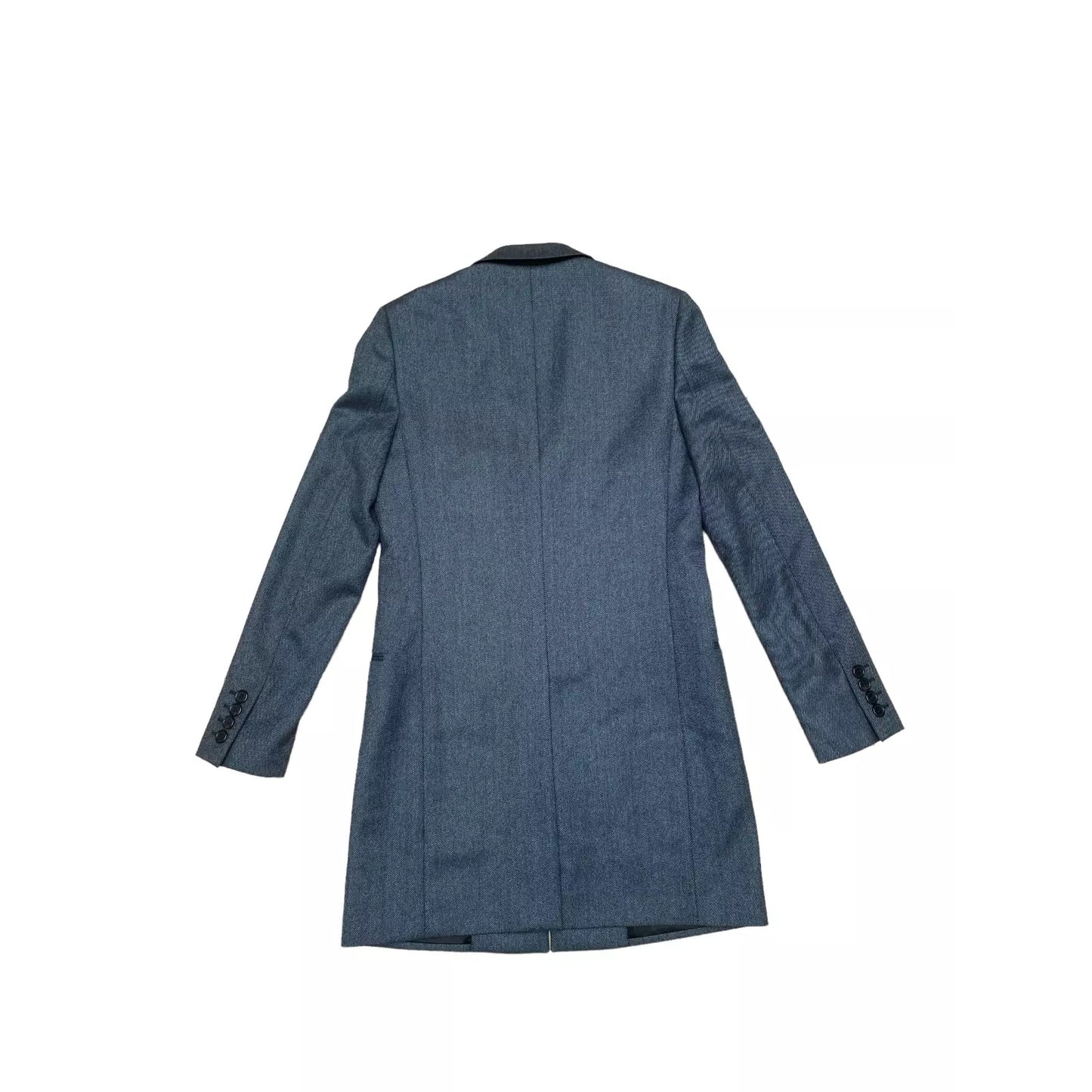 FW 2017 Grey Wool Chesterfield Coat