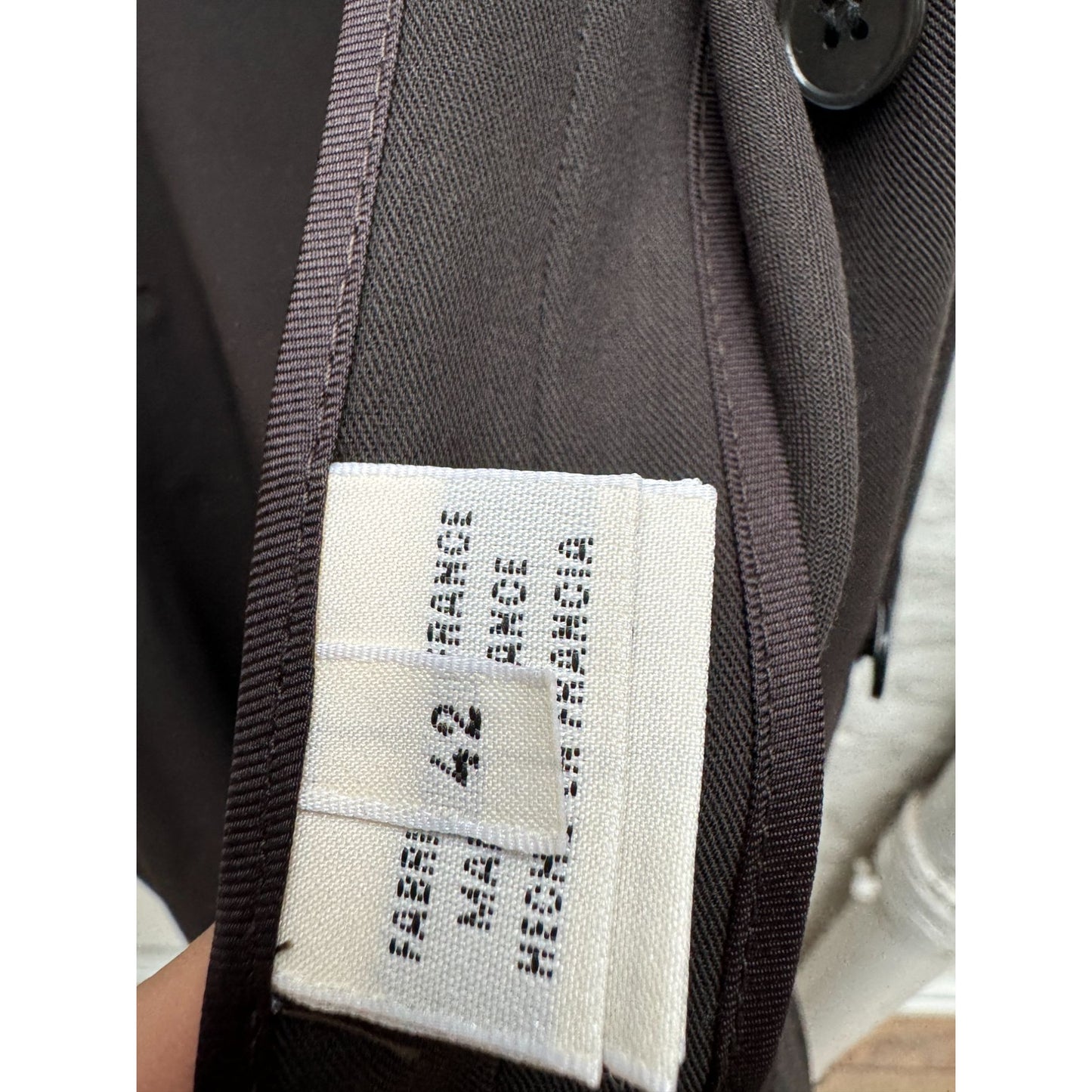 Dark Chocolate Wool Long Dress