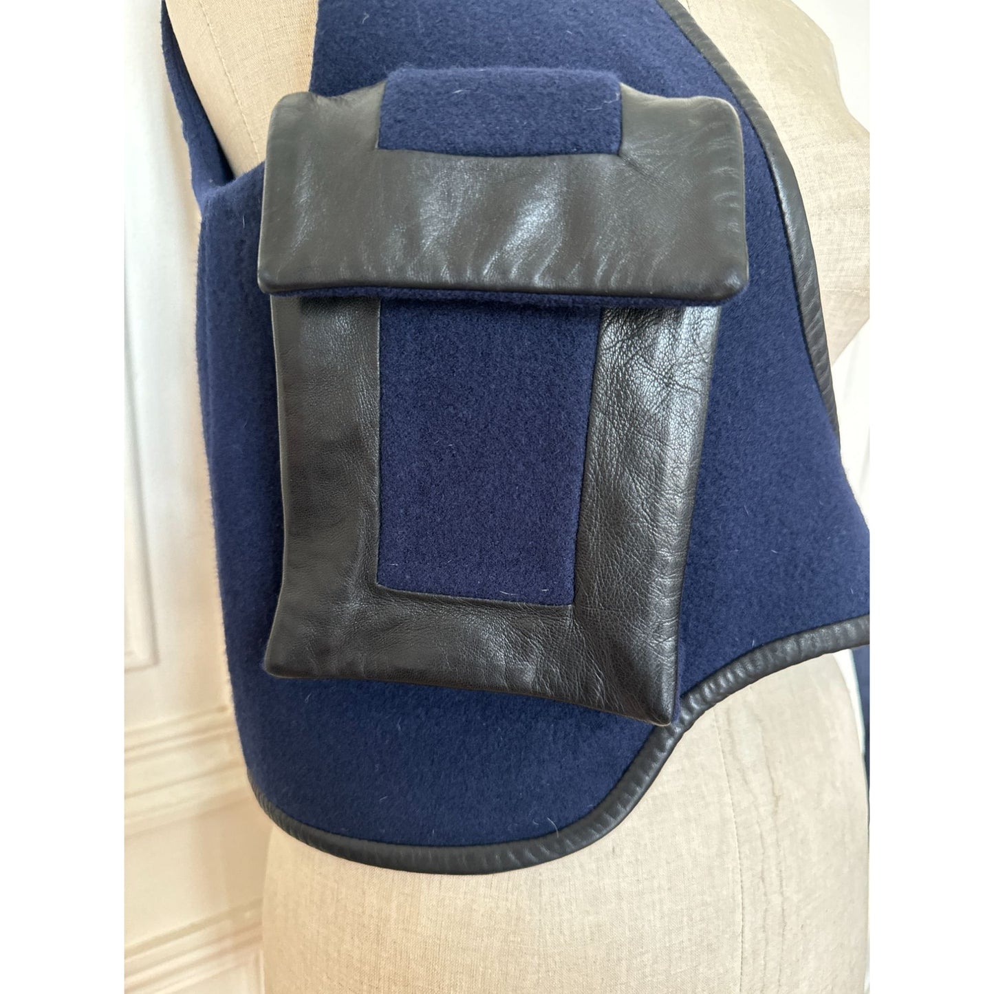 FW15 Navy Wool Holster Sling