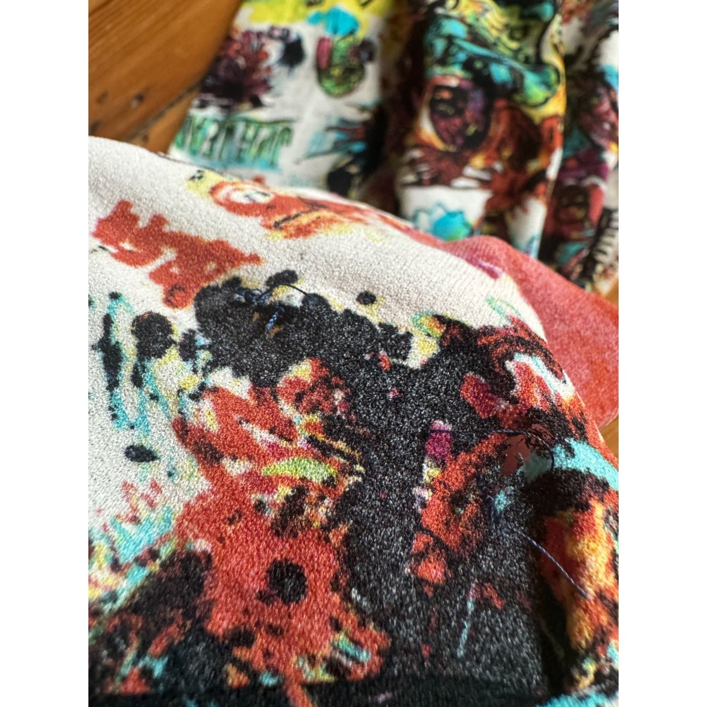 1990s Basquiat Mesh Maxi Dress