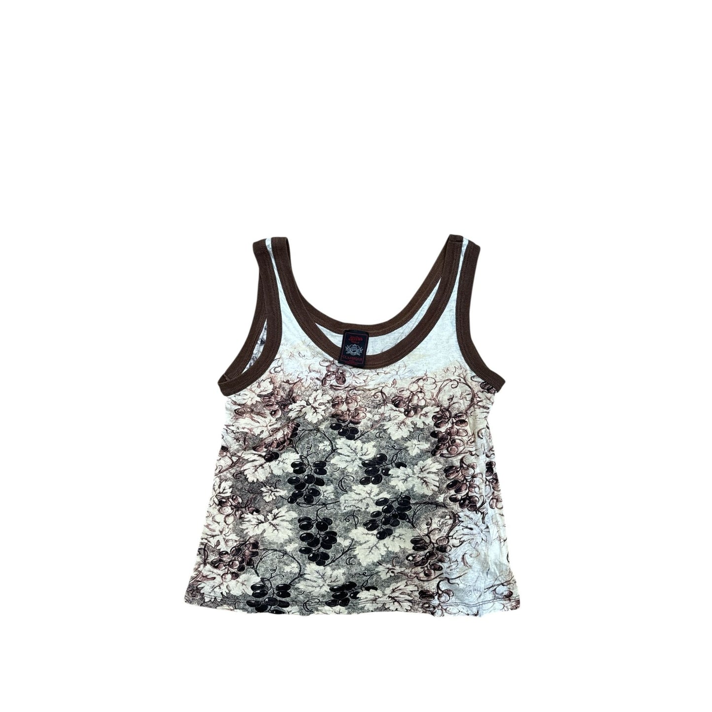 Grapes Mesh Tank Top Size S