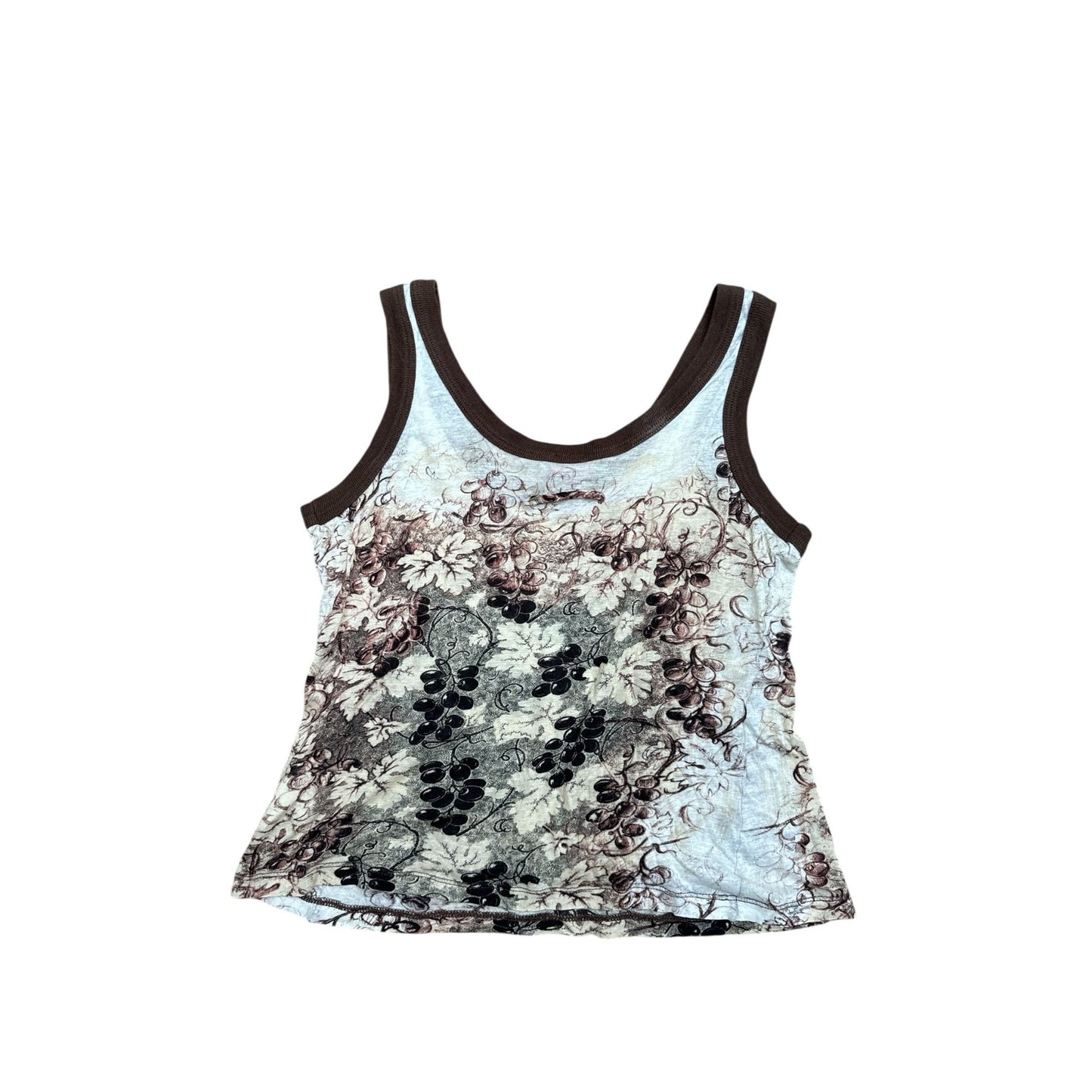Grapes Mesh Tank Top Size S