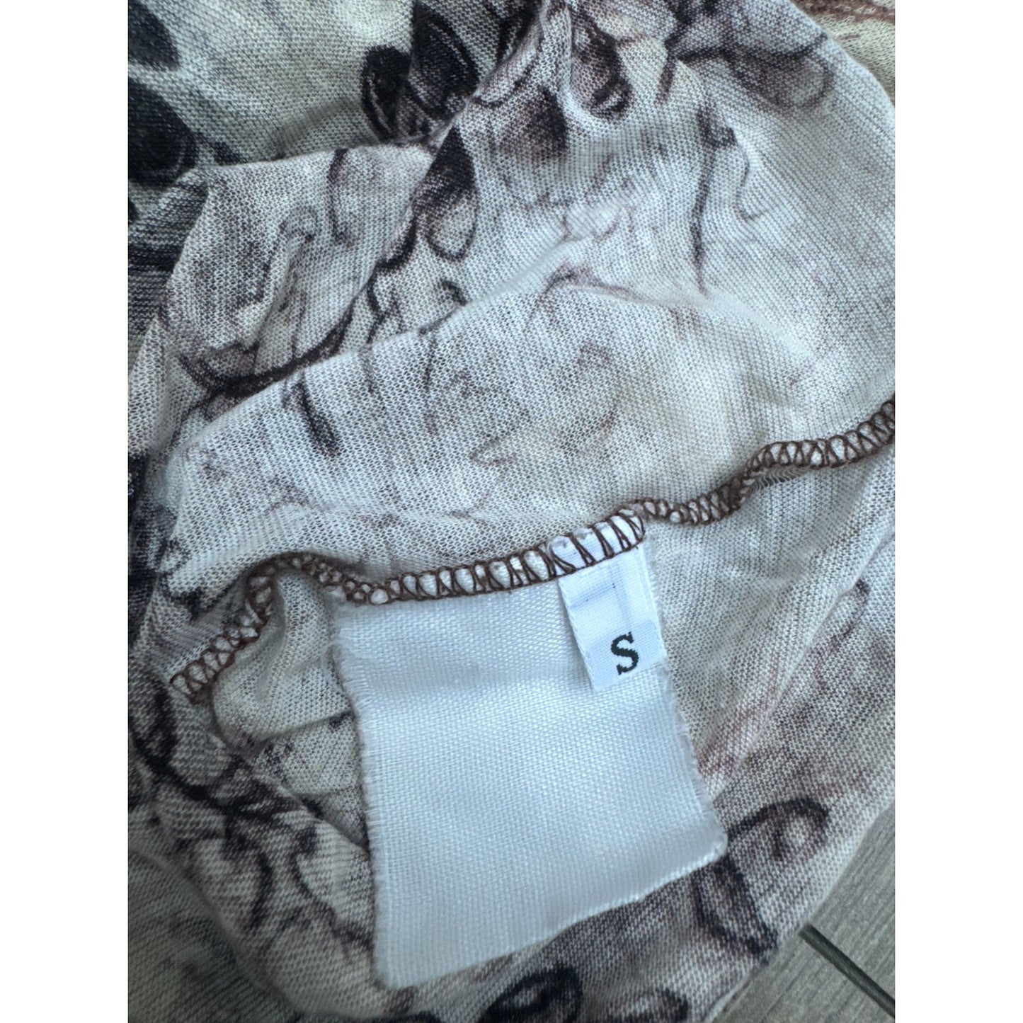Grapes Mesh Tank Top Size S