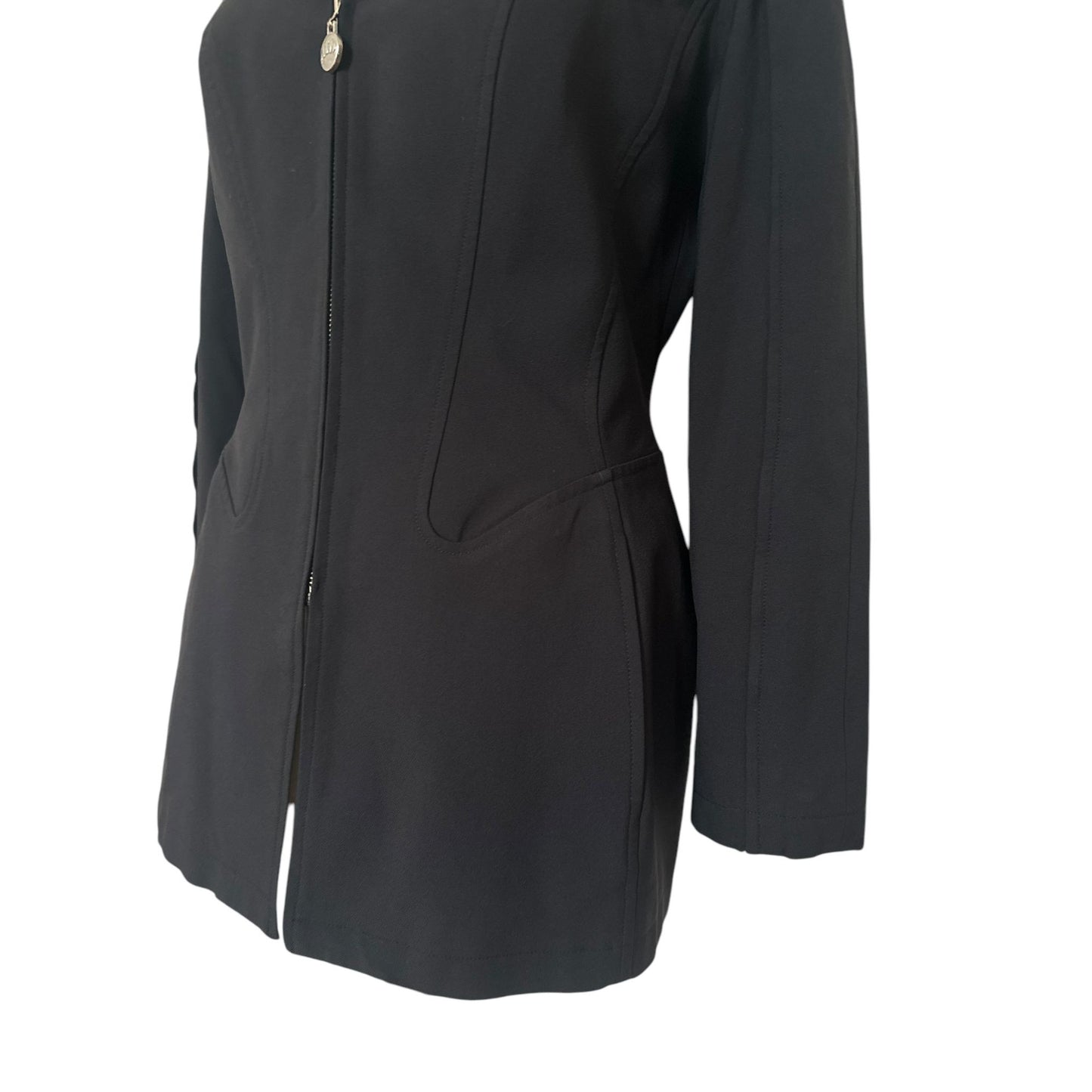 Vintage Sculptural Black Jacket Size M