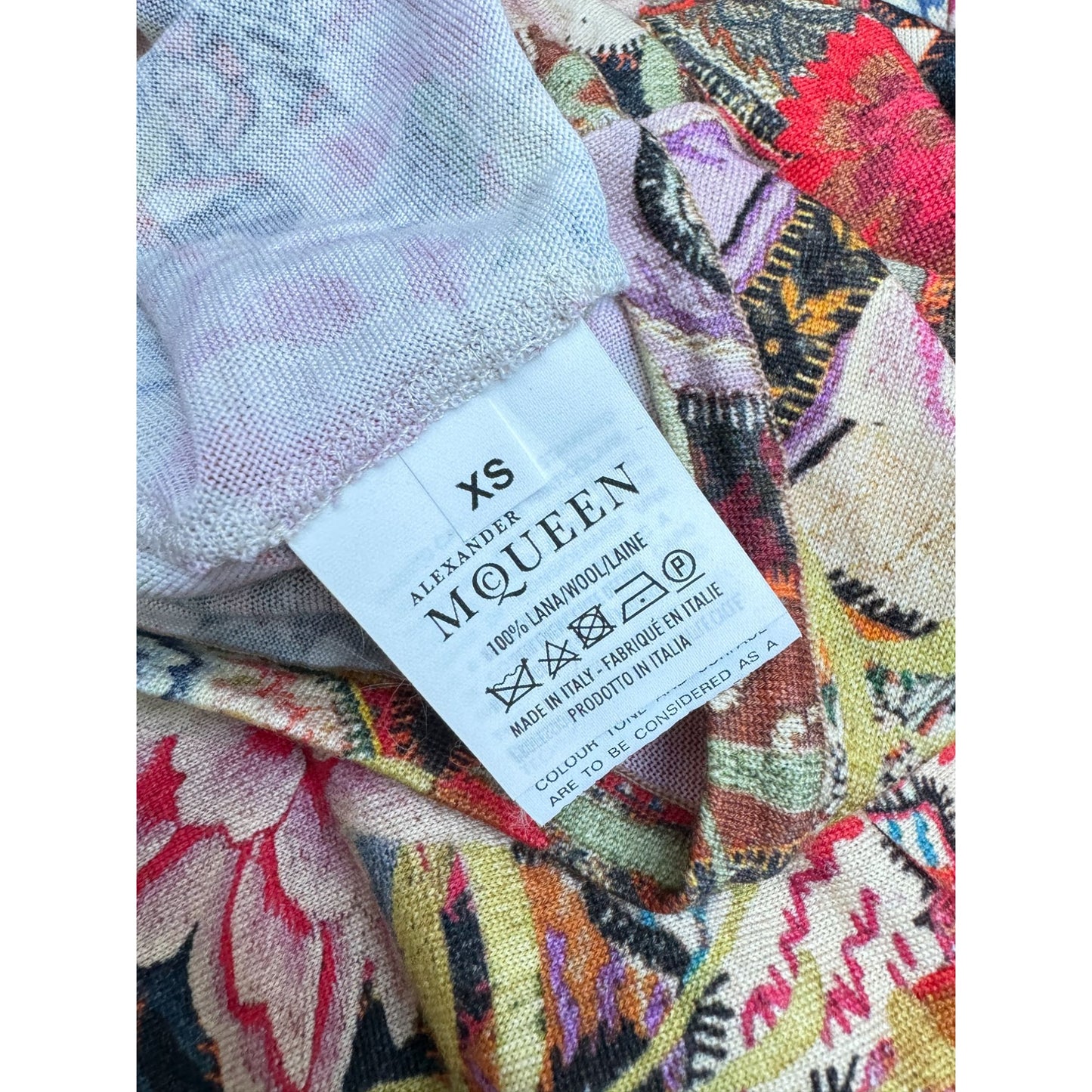 Printed Wool Dress