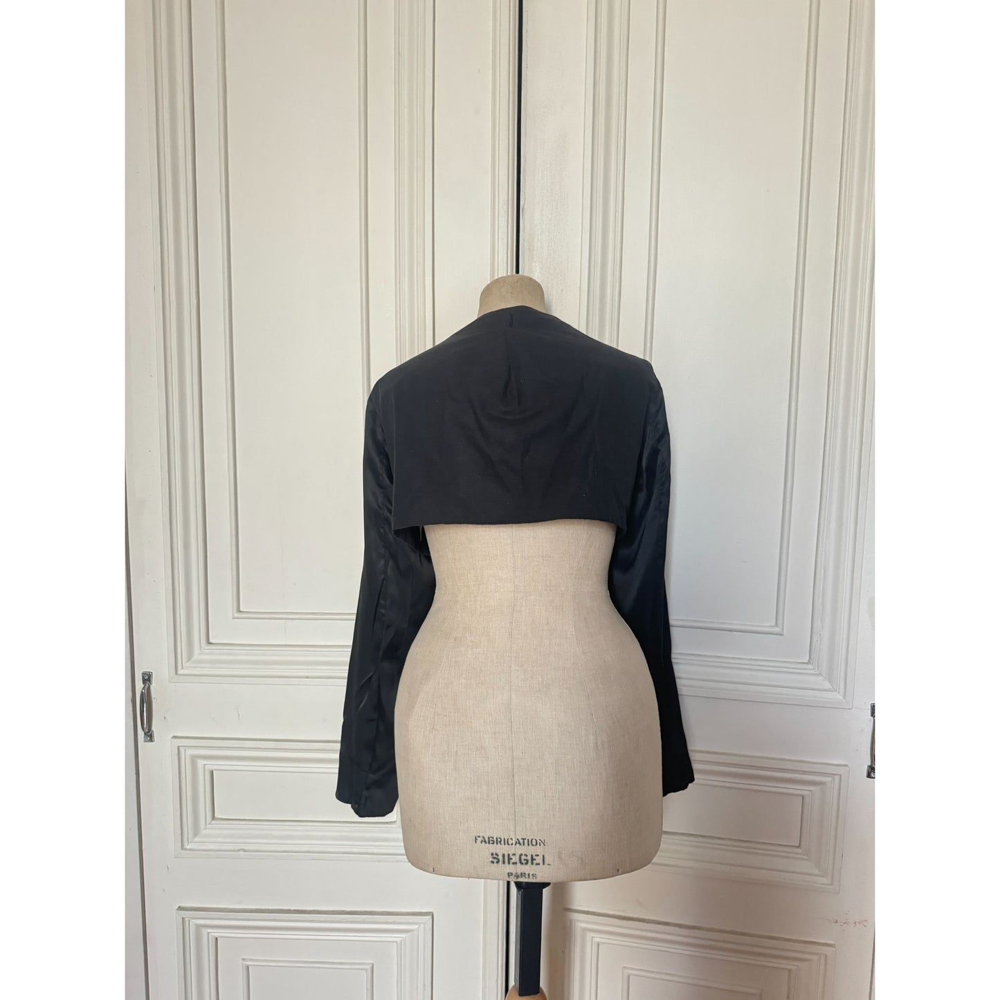 SS 1999 Black Cotton Bolero
Re-edition from FW 1995–1996