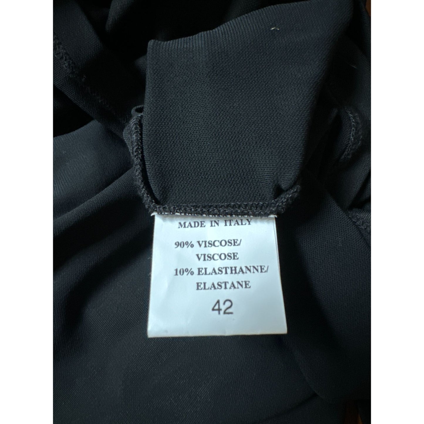 Spring Summer 2011
Sculptural Open-Back Black Dress