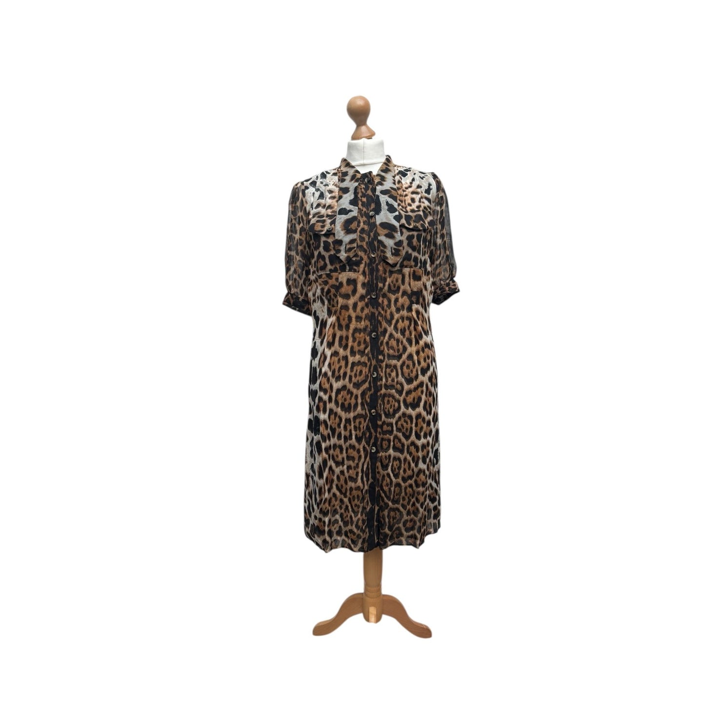 by Tom Ford Leopard Silk Dress