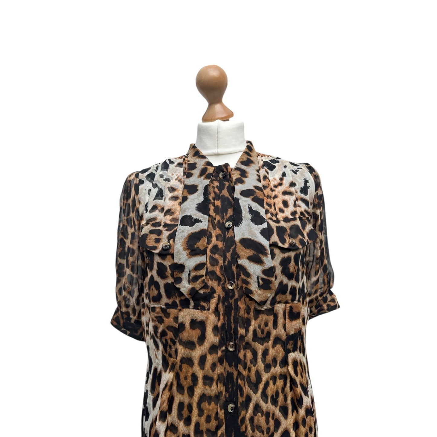 by Tom Ford Leopard Silk Dress