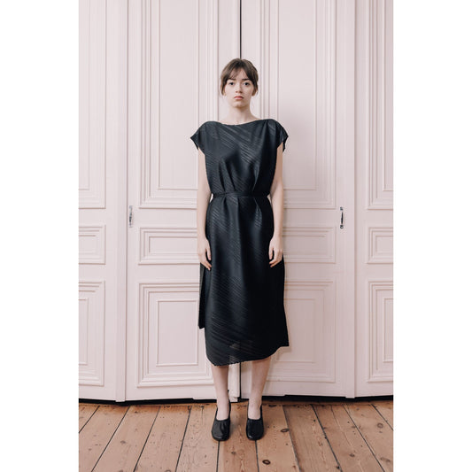 Black Pleats Please Dress