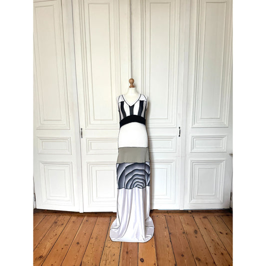 Vintage Fusion Maxi Dress Size M