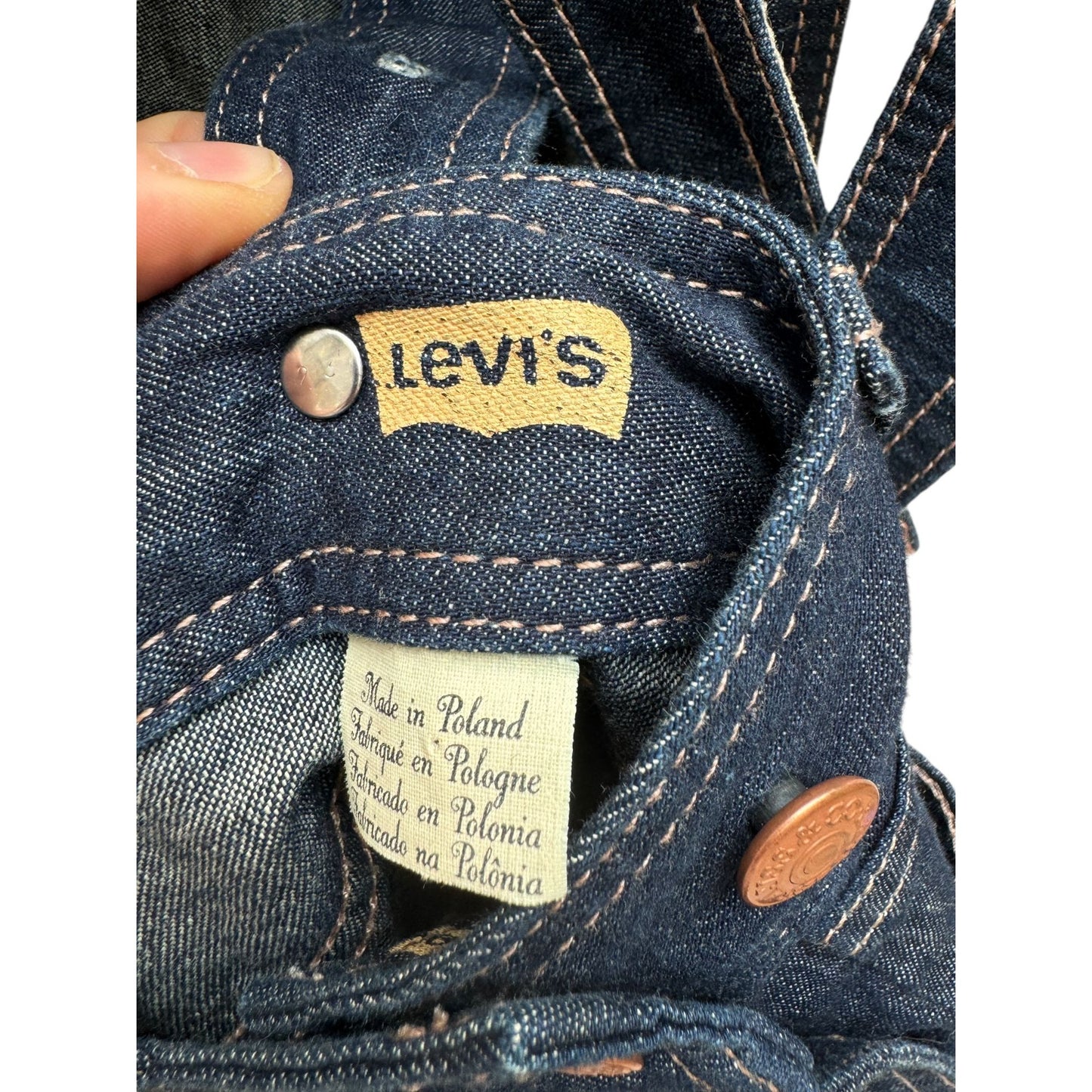 Levis X Jean Paul Gaultier Denim Jumpsuit Shorts Size S