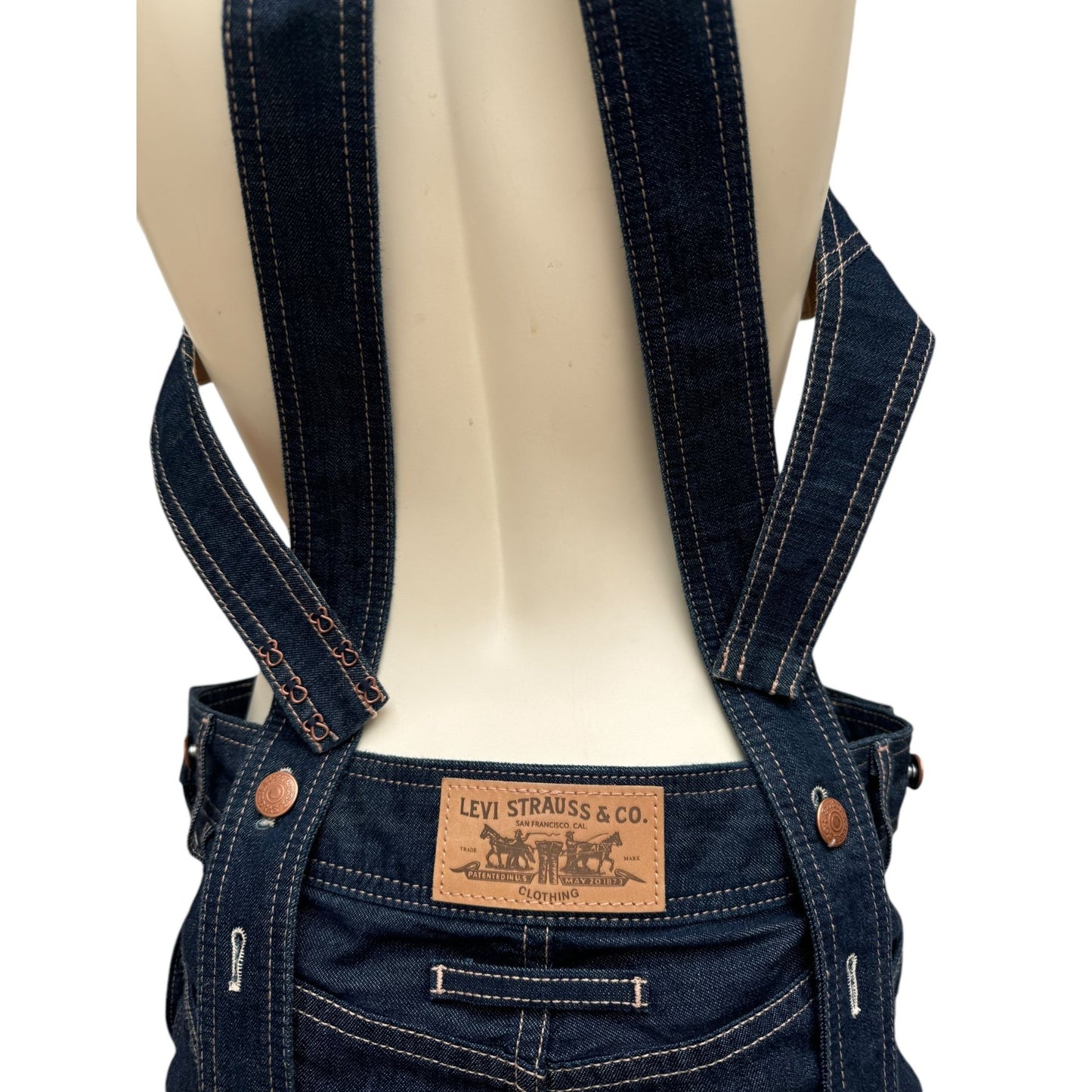 Levis X Jean Paul Gaultier Denim Jumpsuit Shorts Size S