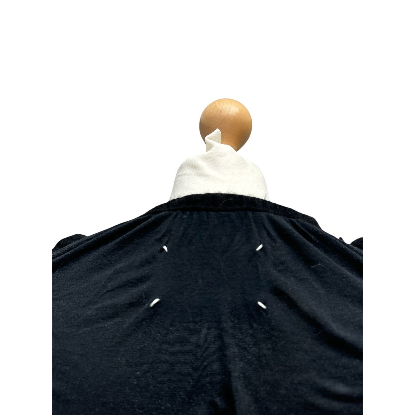 Iconic 4-Stitches Black Top