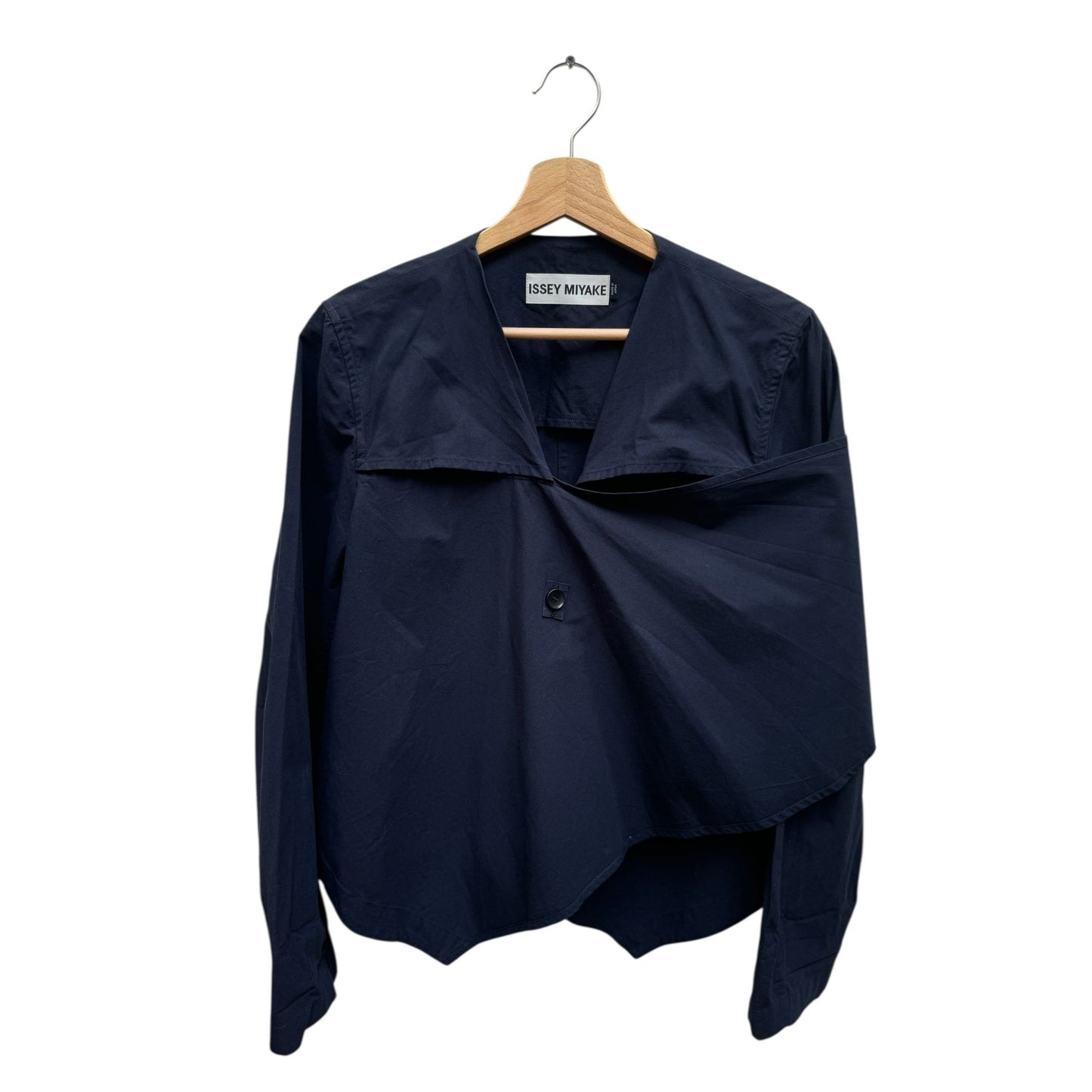 Vintage Navy Cotton Silk Jacket