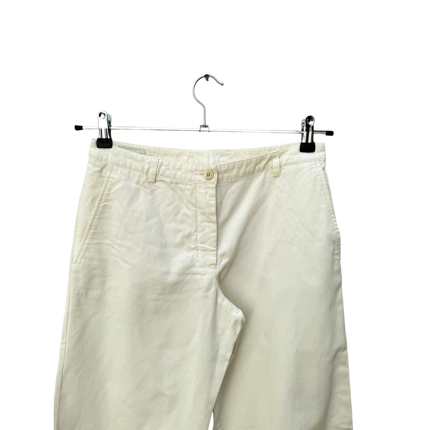Wide Off-White Pants