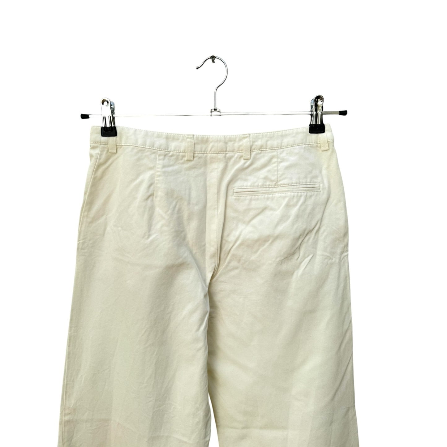 Wide Off-White Pants