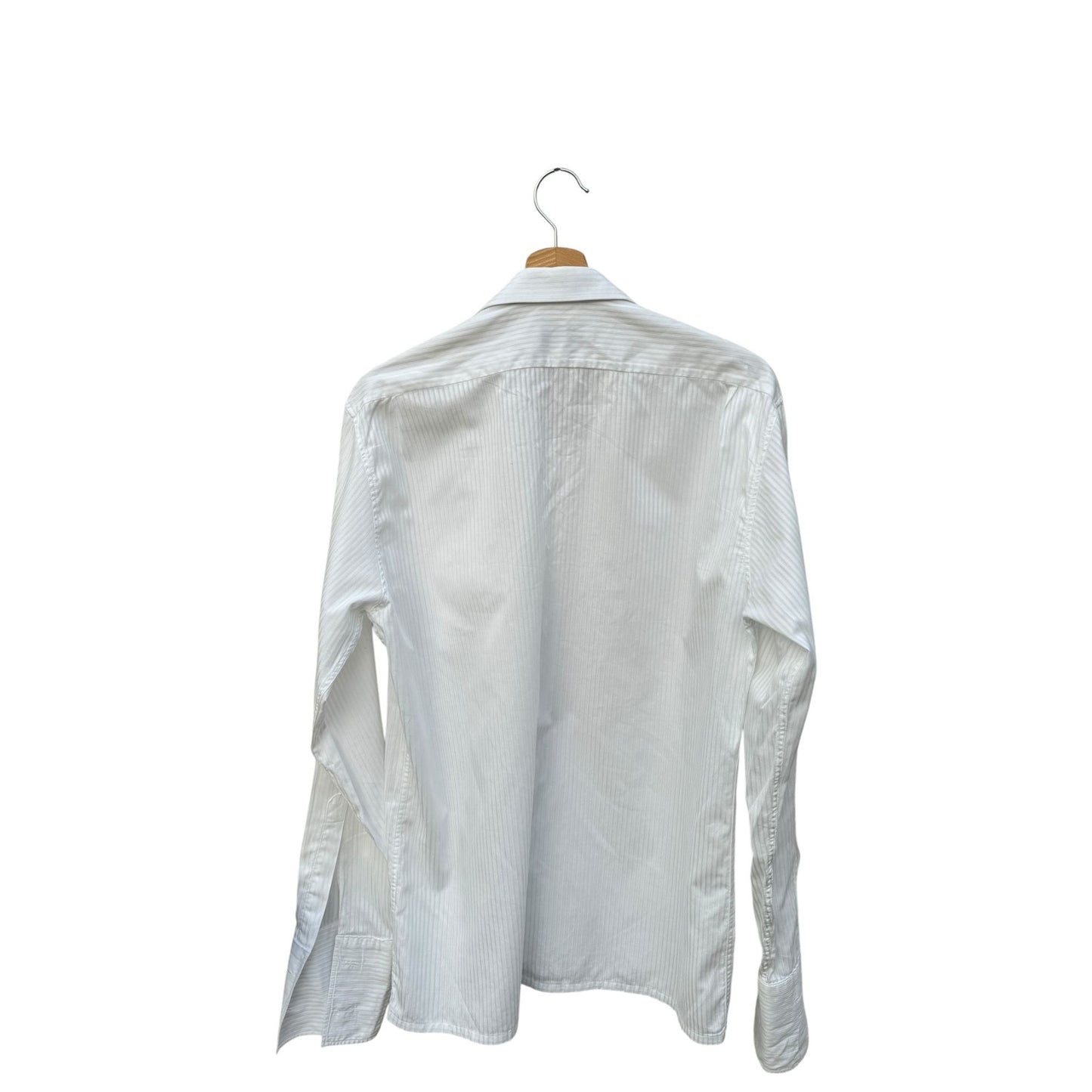 White Striped Cotton Shirt