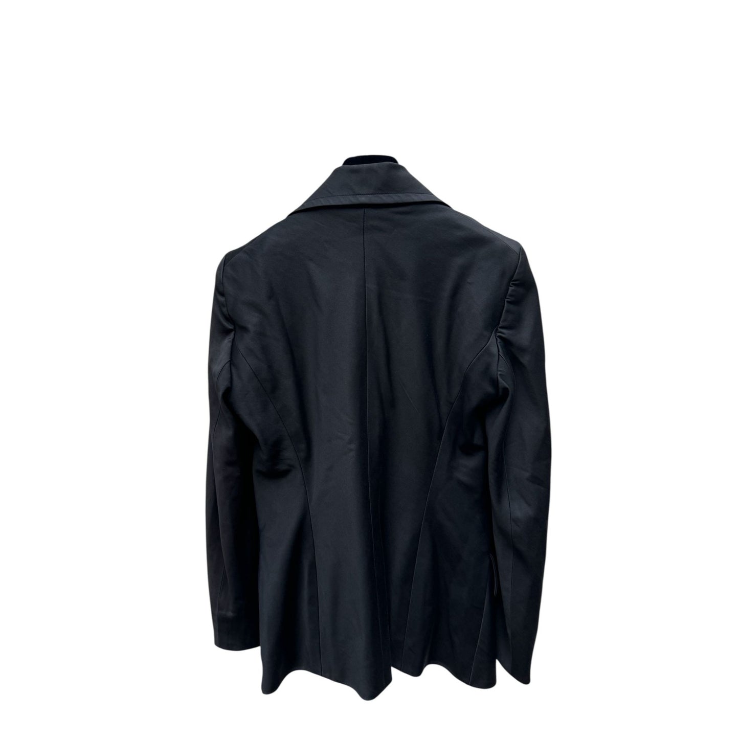 Stefano Pilati Sculptural Black Blazer Jacket