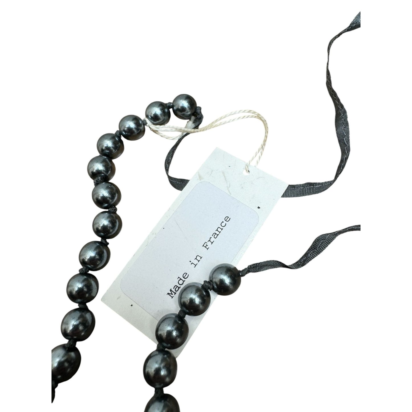Artisanal 0 Trompe l’Oeil Pearls Necklace