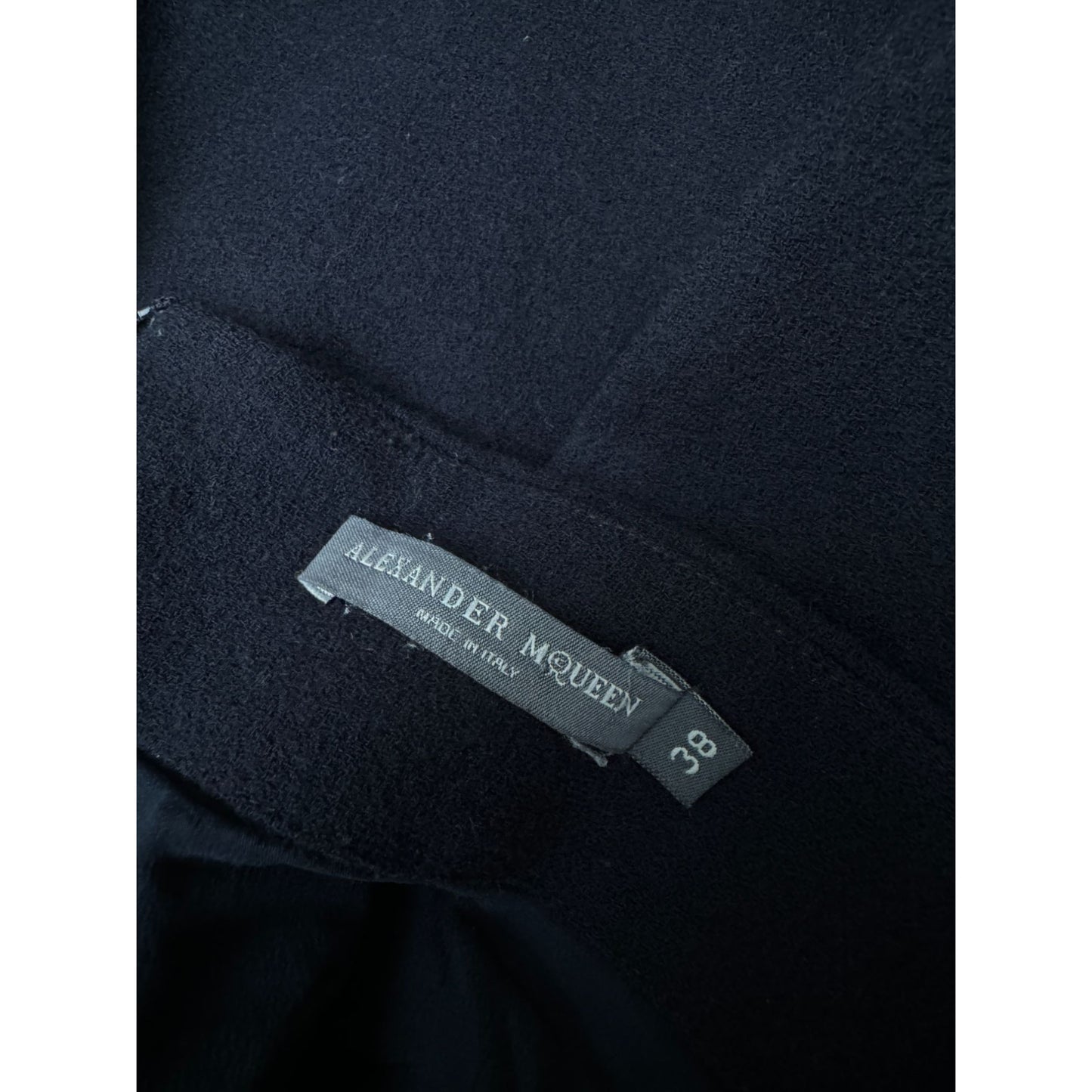 FW 2005 Navy Wool Skirt
