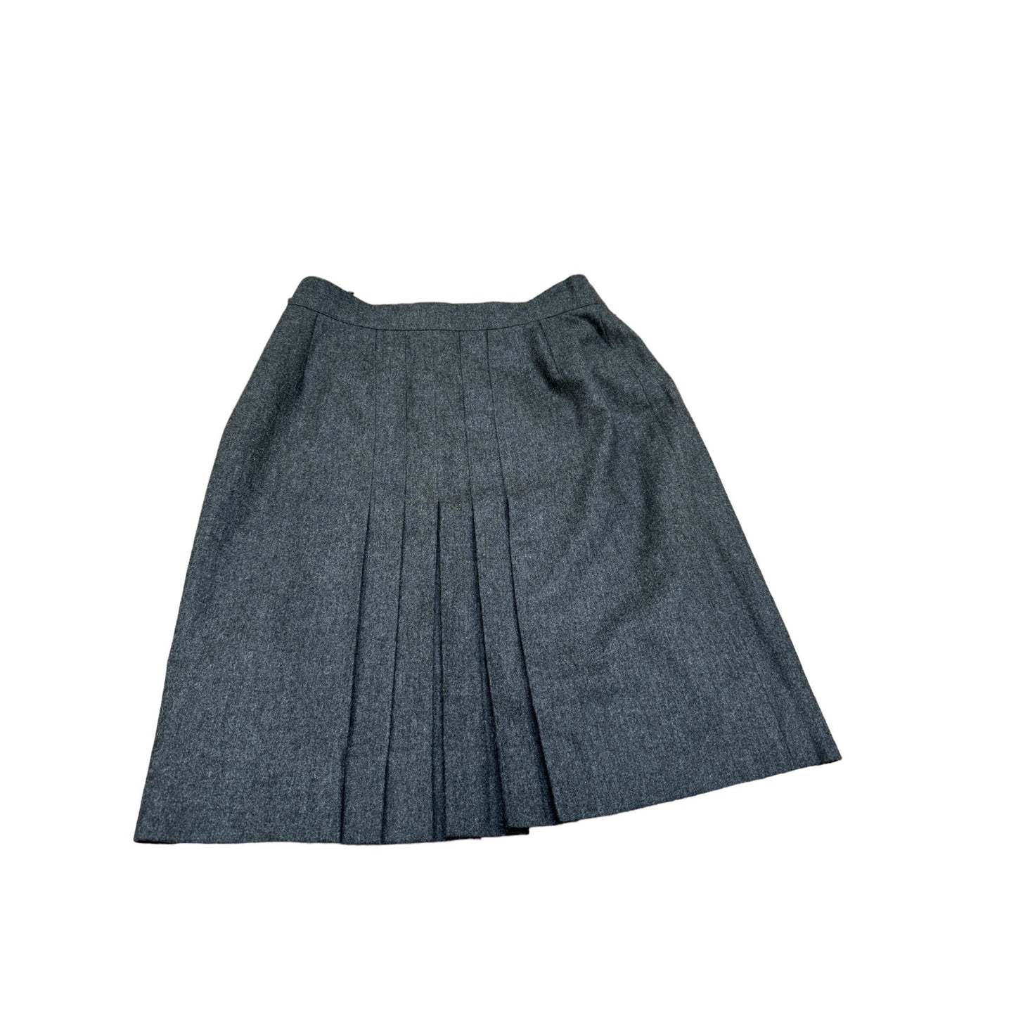 Autumn 1994 Vintage Grey Wool Skirt