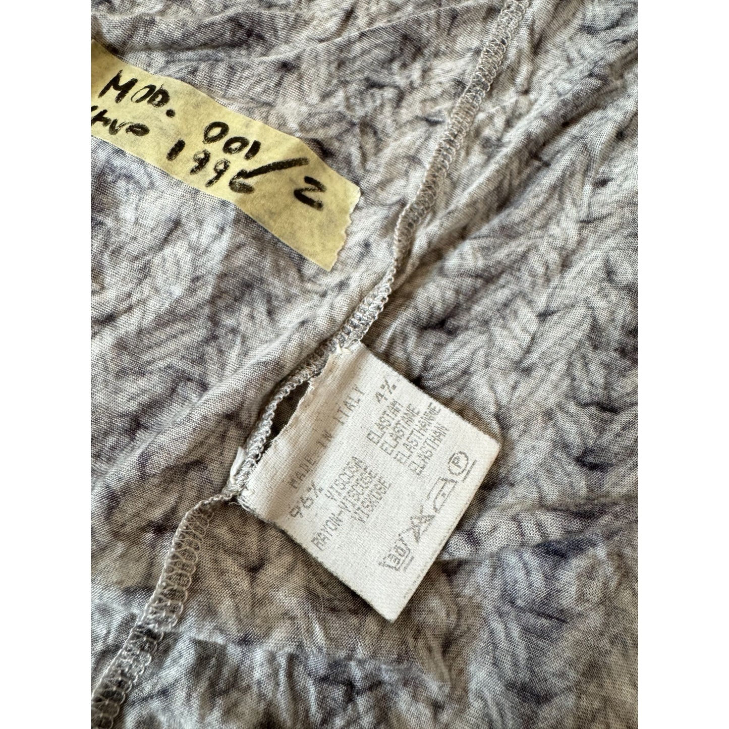 SS 1996 Sample Trompe l’œil Cardigan