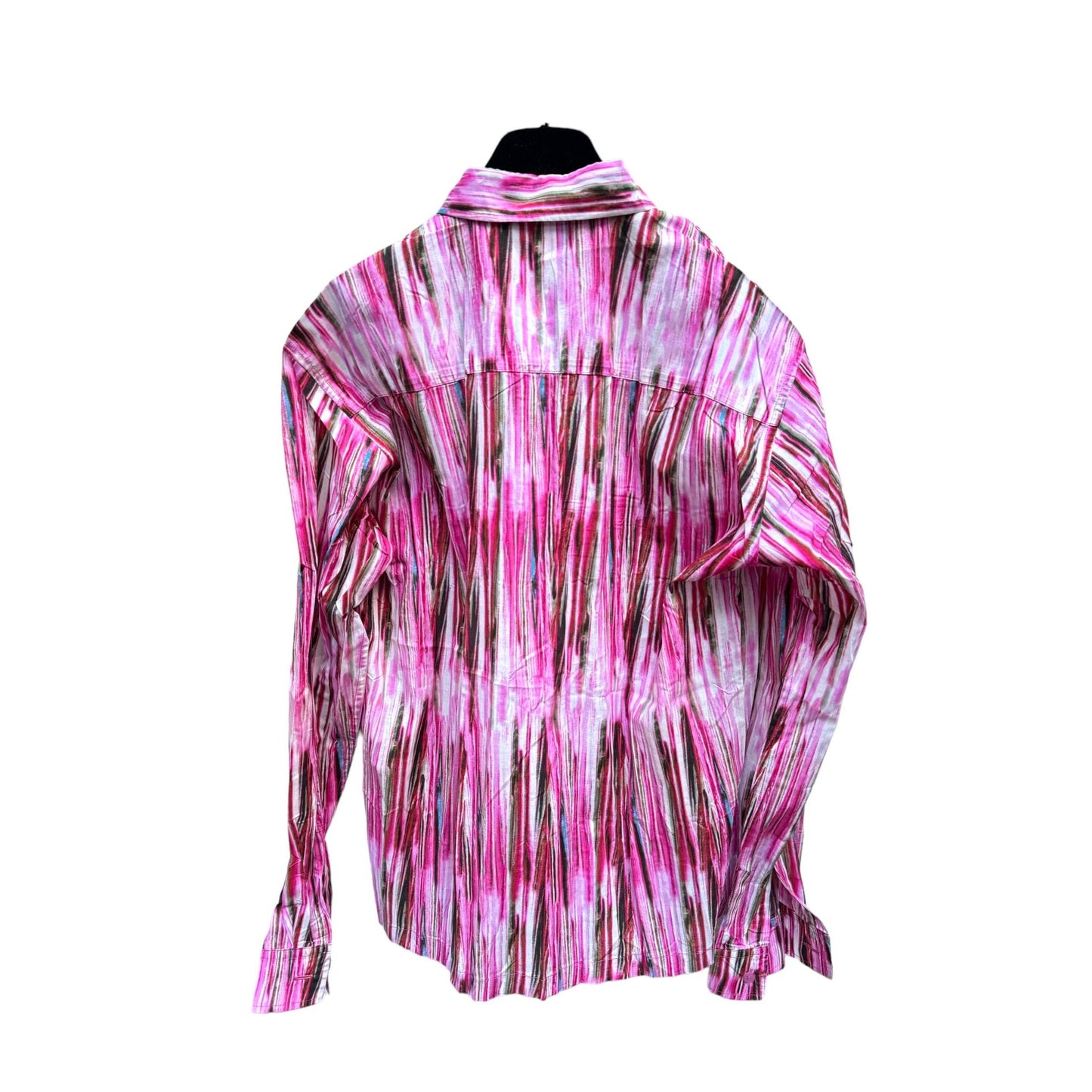Vintage Pink Pleated Shirt