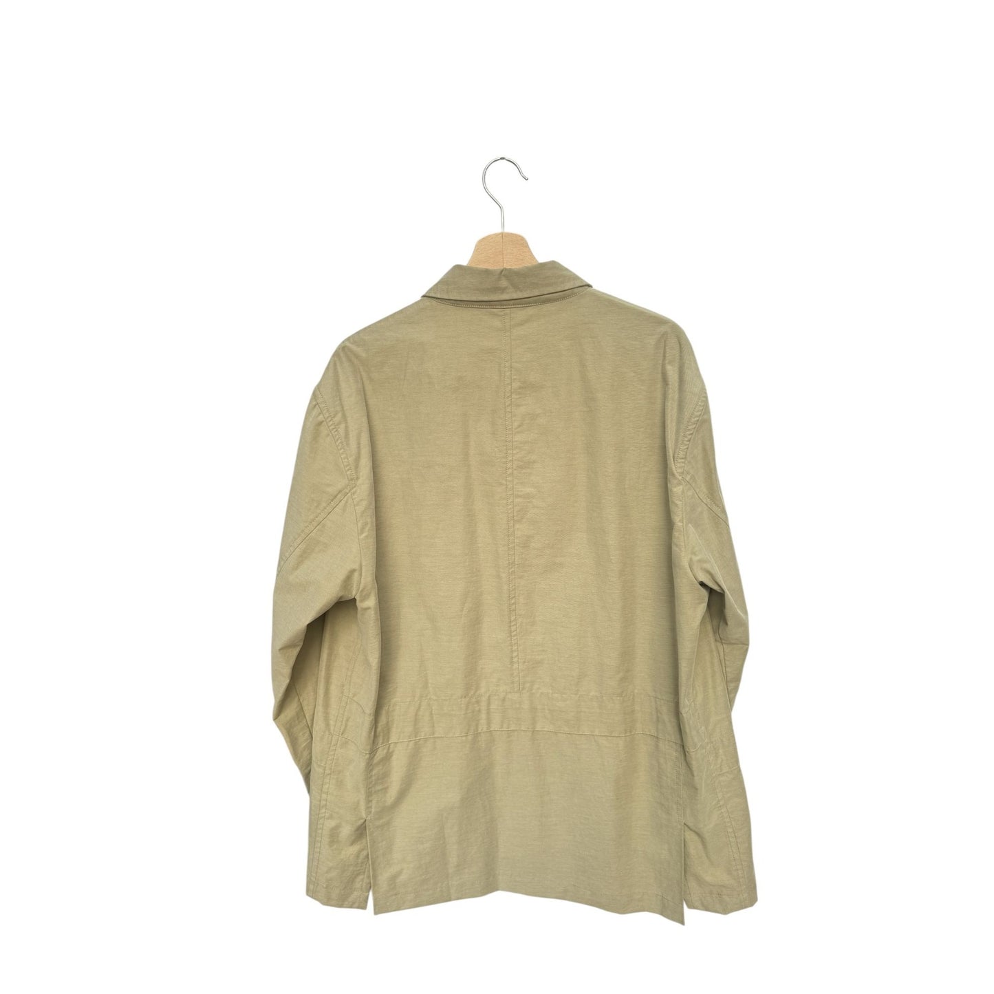 Beige Safari Saharienne Jacket