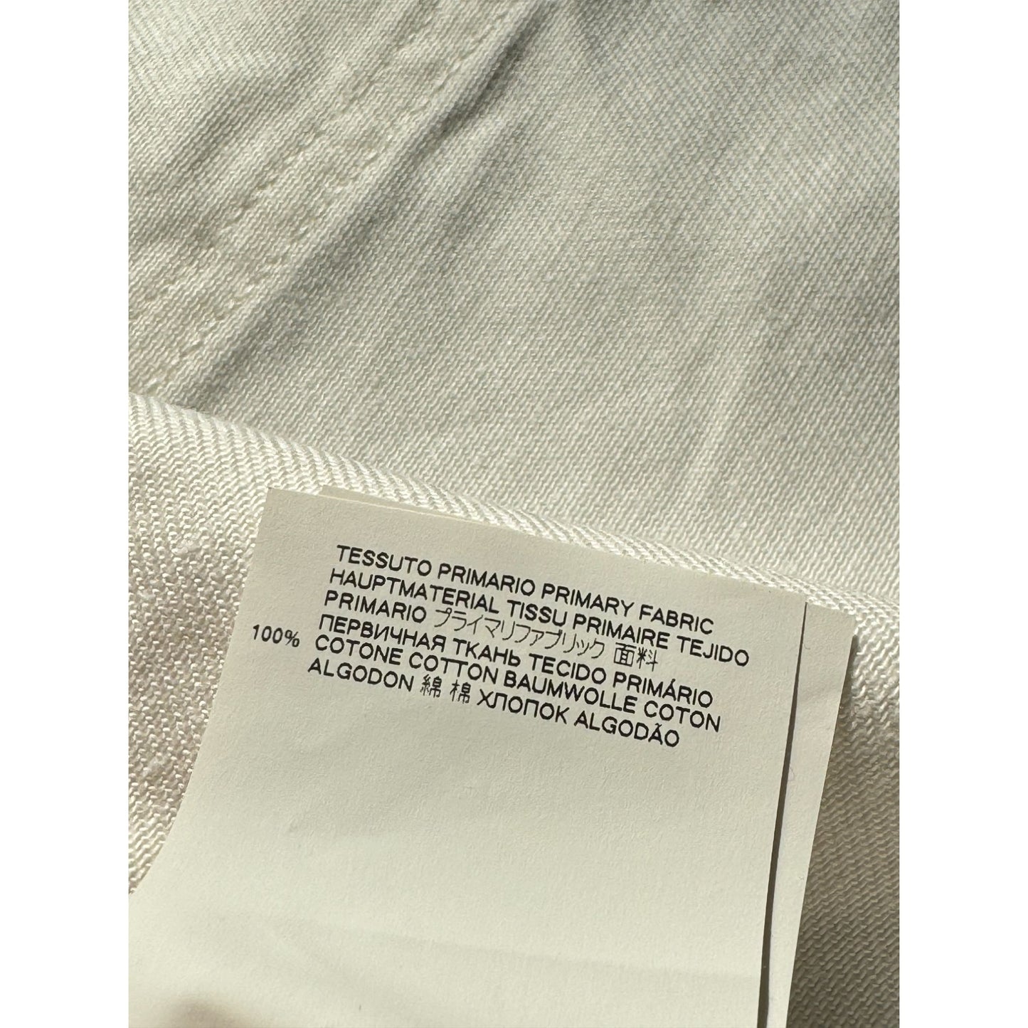 White Cotton Staff Lab Coat